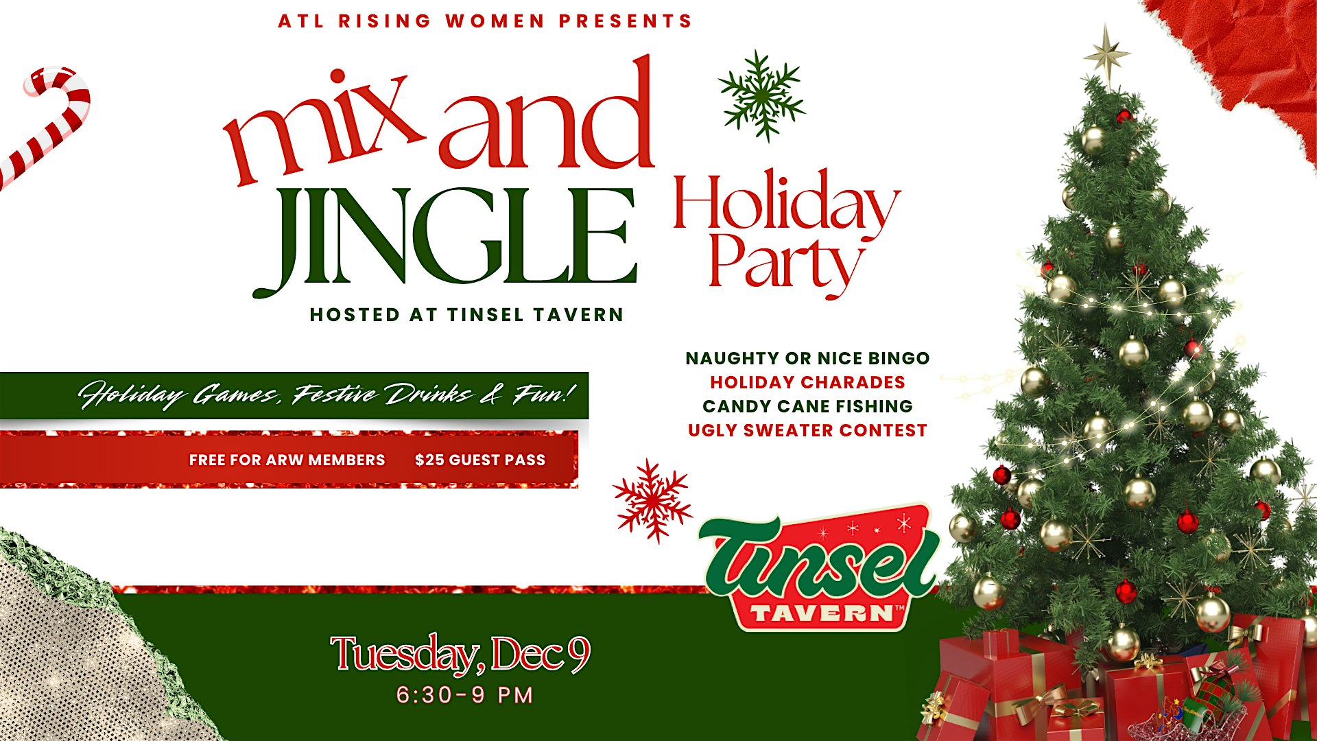 Mix and Jingle Holiday Party at Live! at the Battery Atlanta – Atlanta, GA