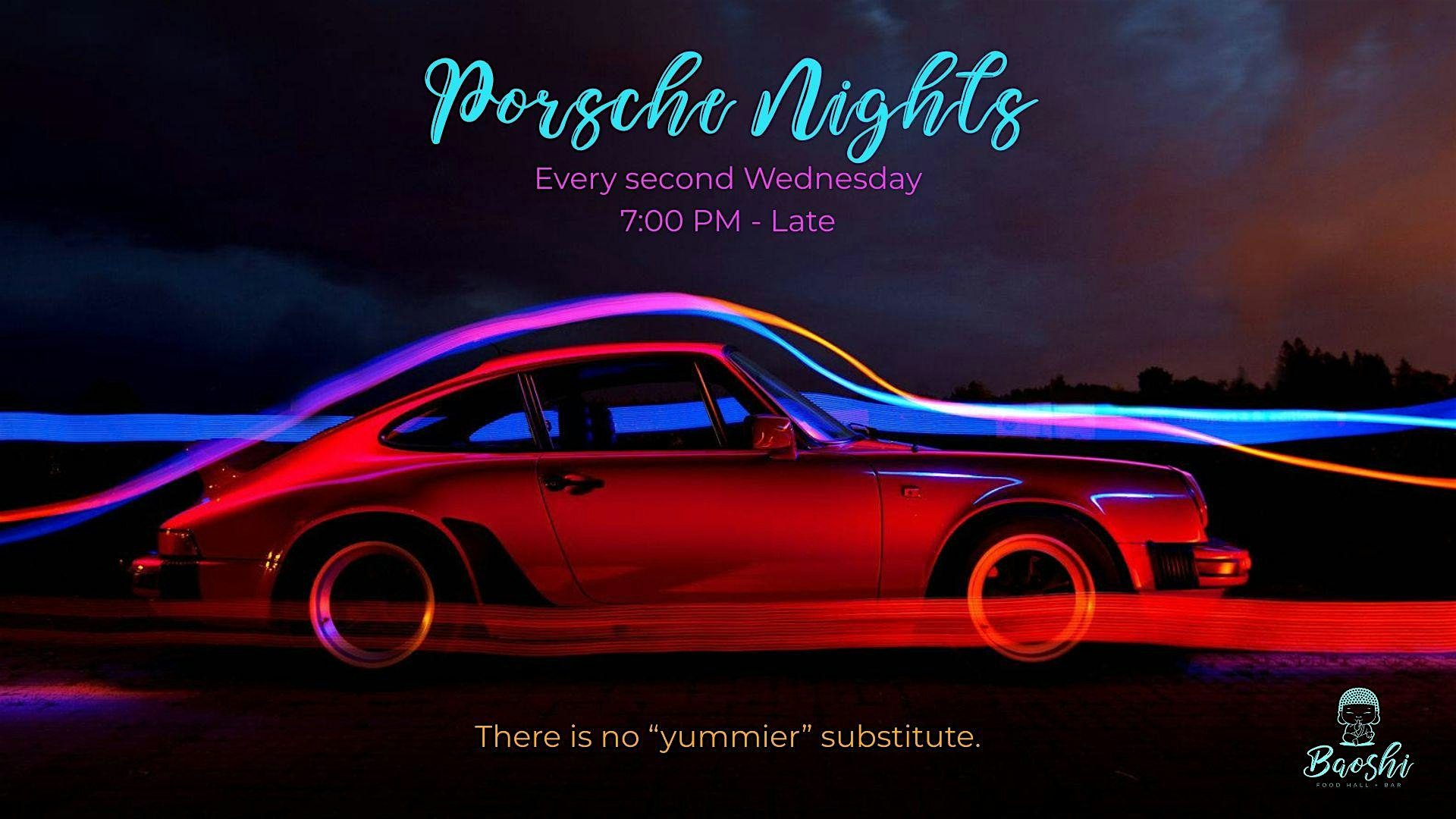 Porsche Nights at Baoshi Food Hall + Bar – Pembroke Pines, FL