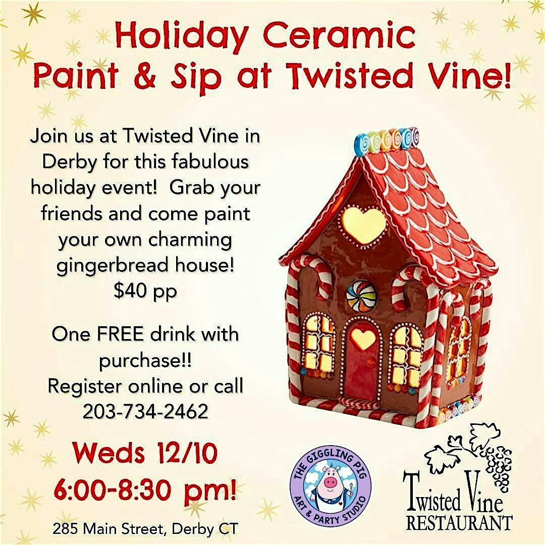 Paint & Sip Night at the Twisted Vine Restaurant at Twisted Vine Restaurant – Derby, CT