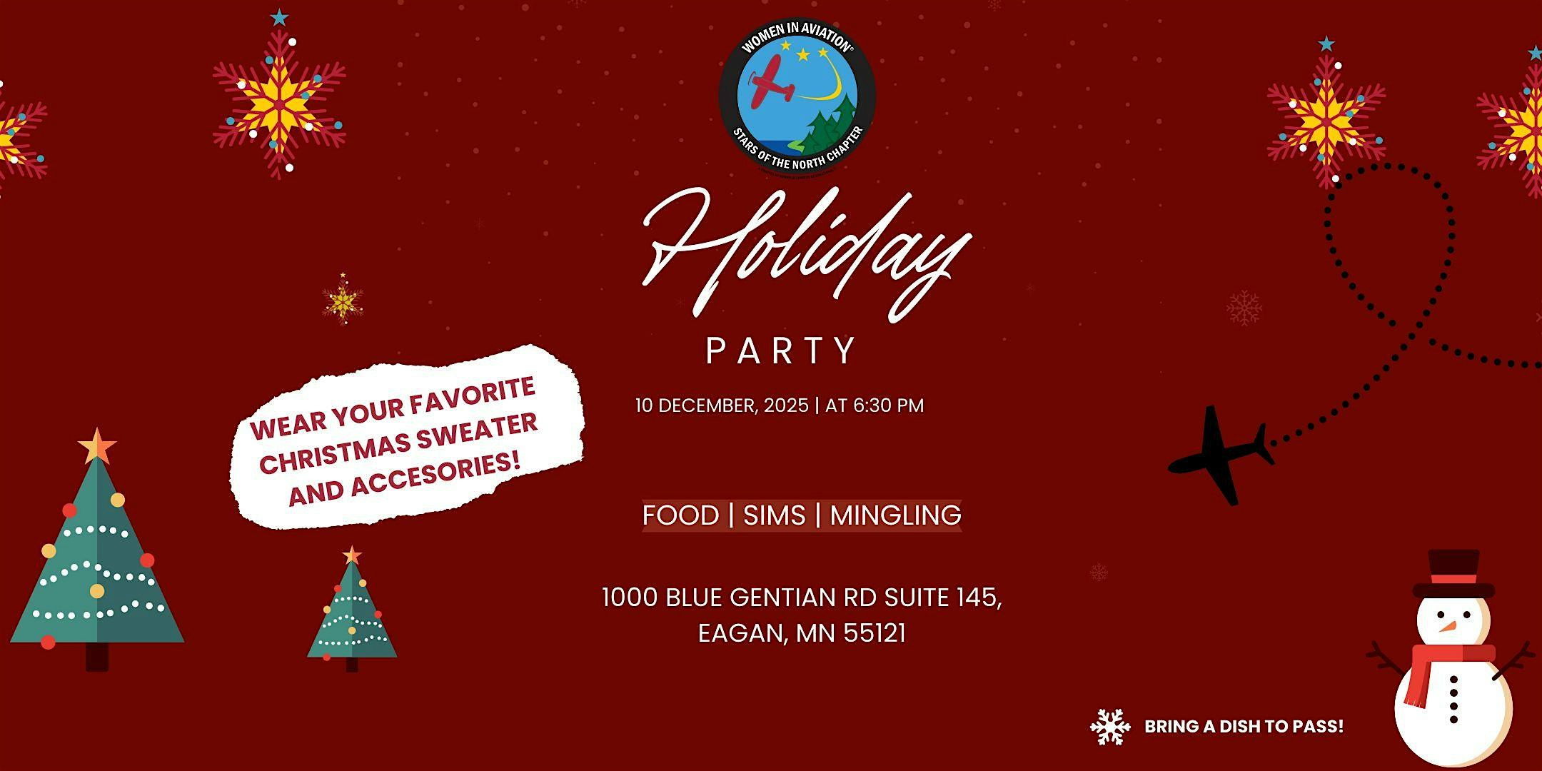 Stars of the North Holiday Party at CAE Minneapolis Training Center – Eagan, MN