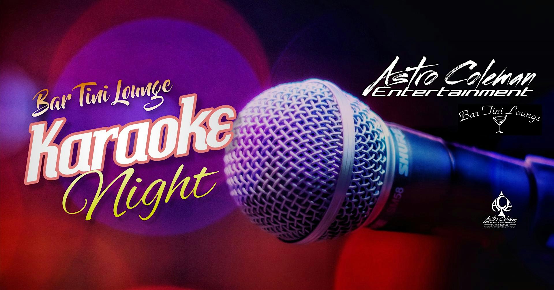 Karaoke Wednesdays at Bar Tini Lounge at Bar Tini Lounge – North Riverside, IL