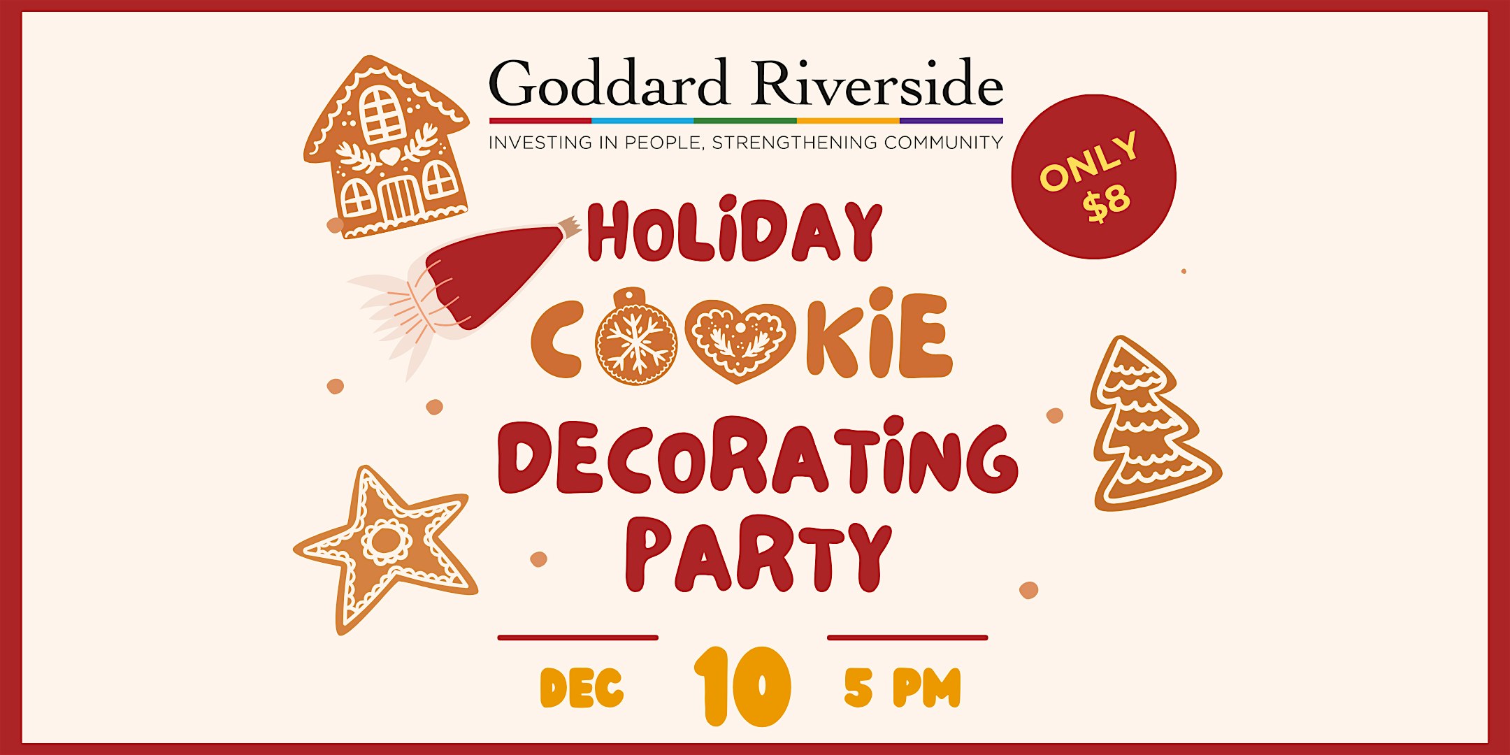 Holiday Cookie Decorating Party at The Bernie Wohl Center at Goddard Riverside – New York, NY