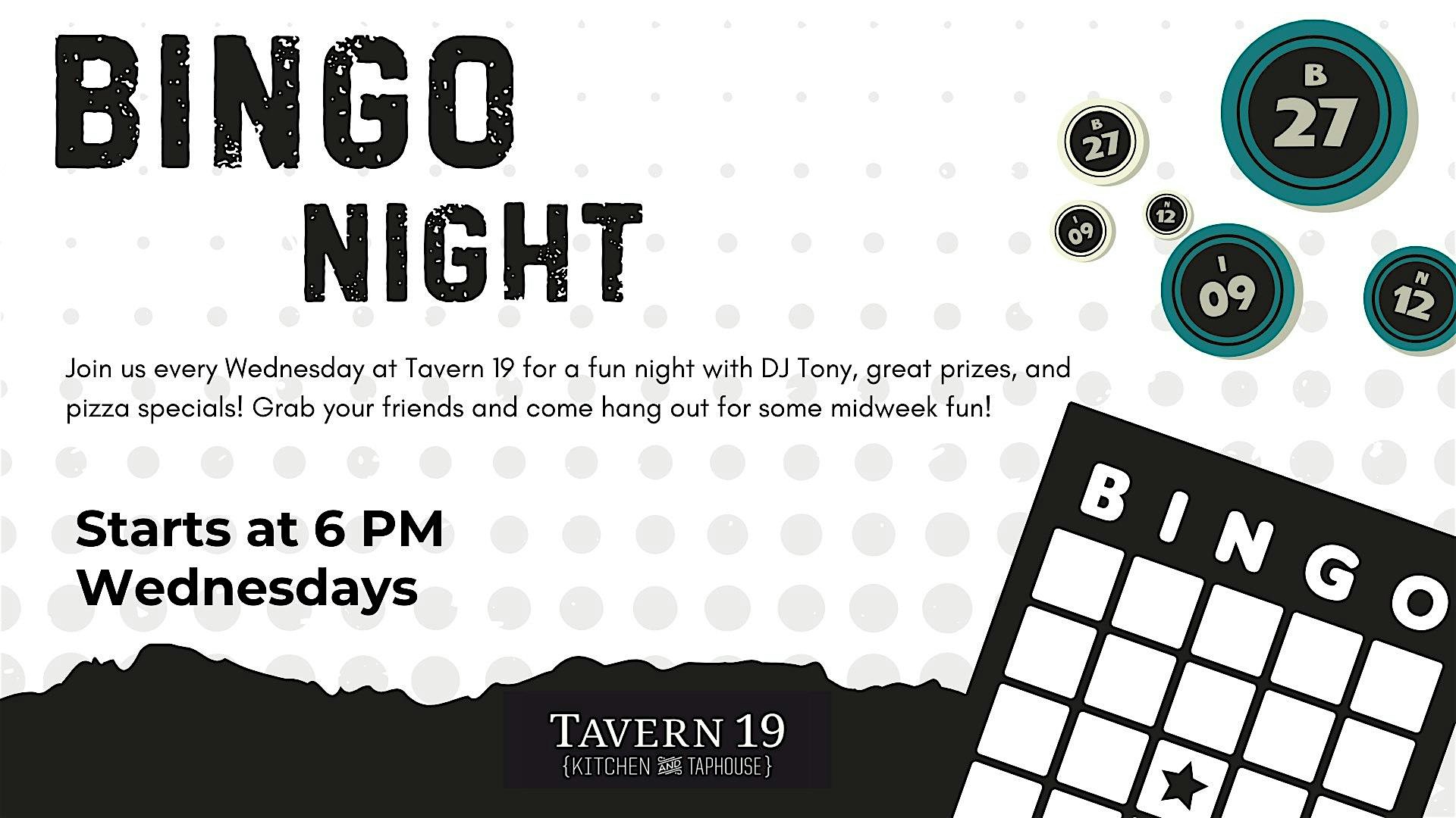 Bingo Night | Tavern 19 at Independence Golf Club – Midlothian, VA
