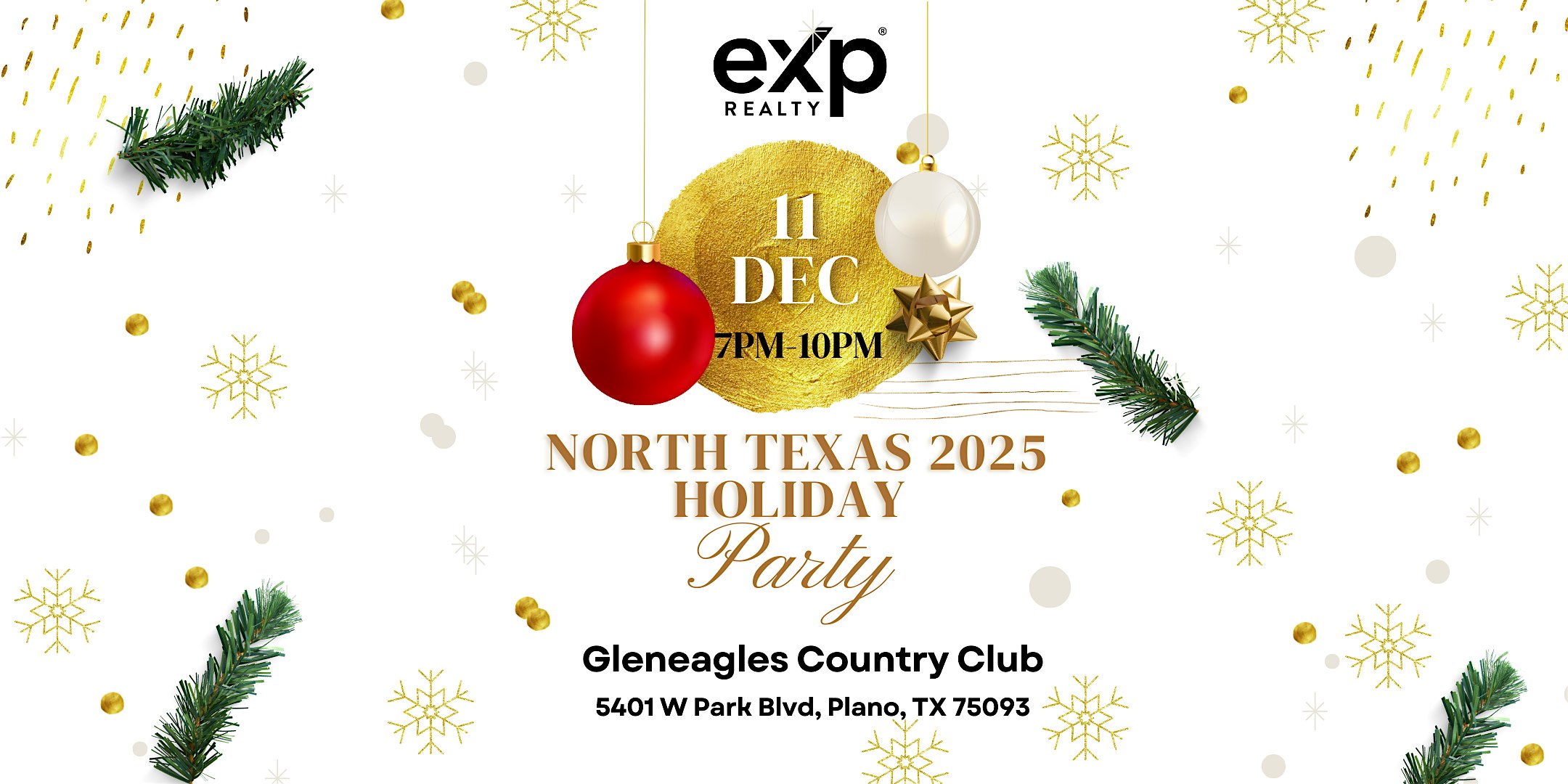 eXp North Texas 2025 Holiday Party at Gleneagles Country Club – Plano, TX
