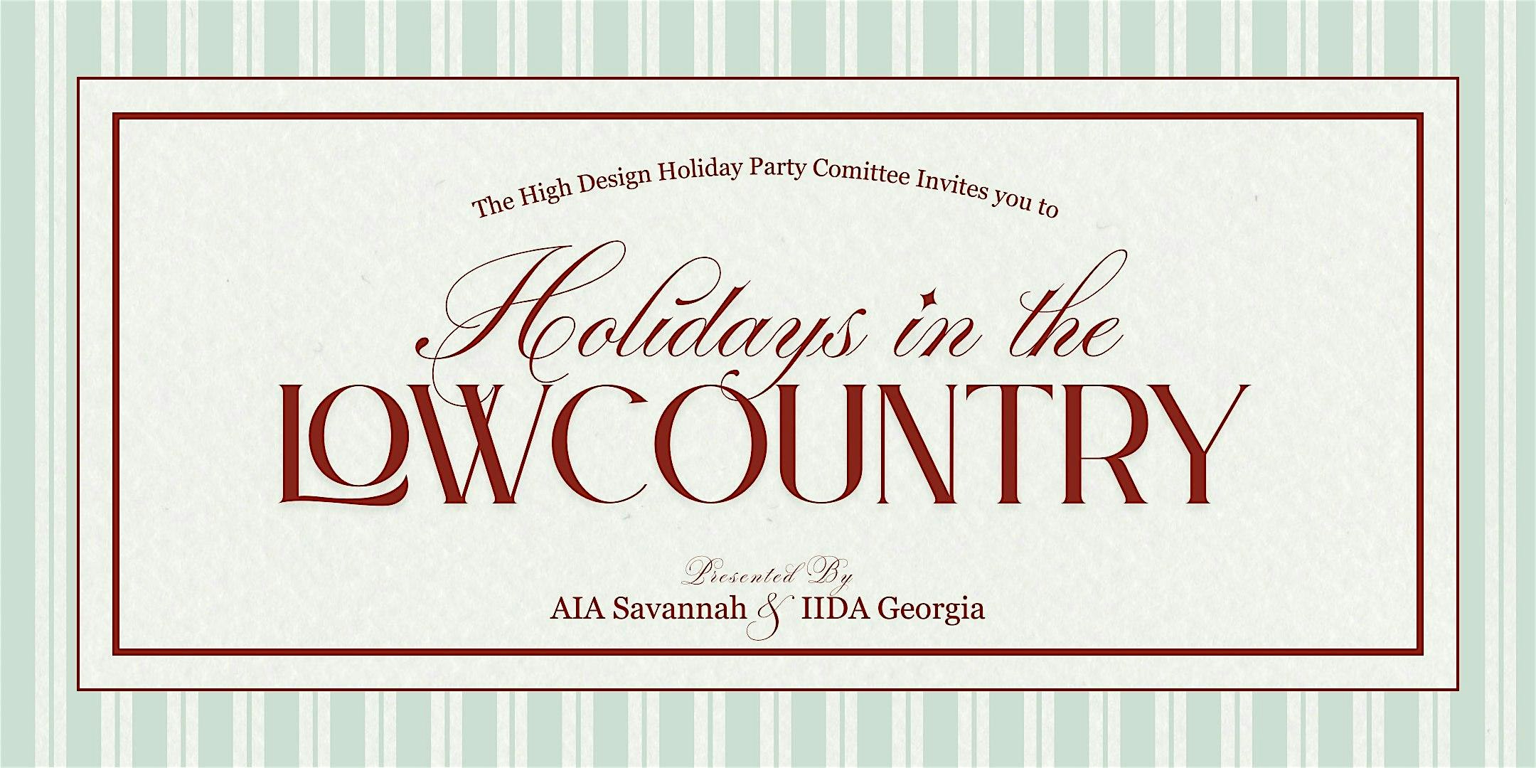HIGH DESIGN HOLIDAY PARTY 2025 at Victory North Savannah – Savannah, GA
