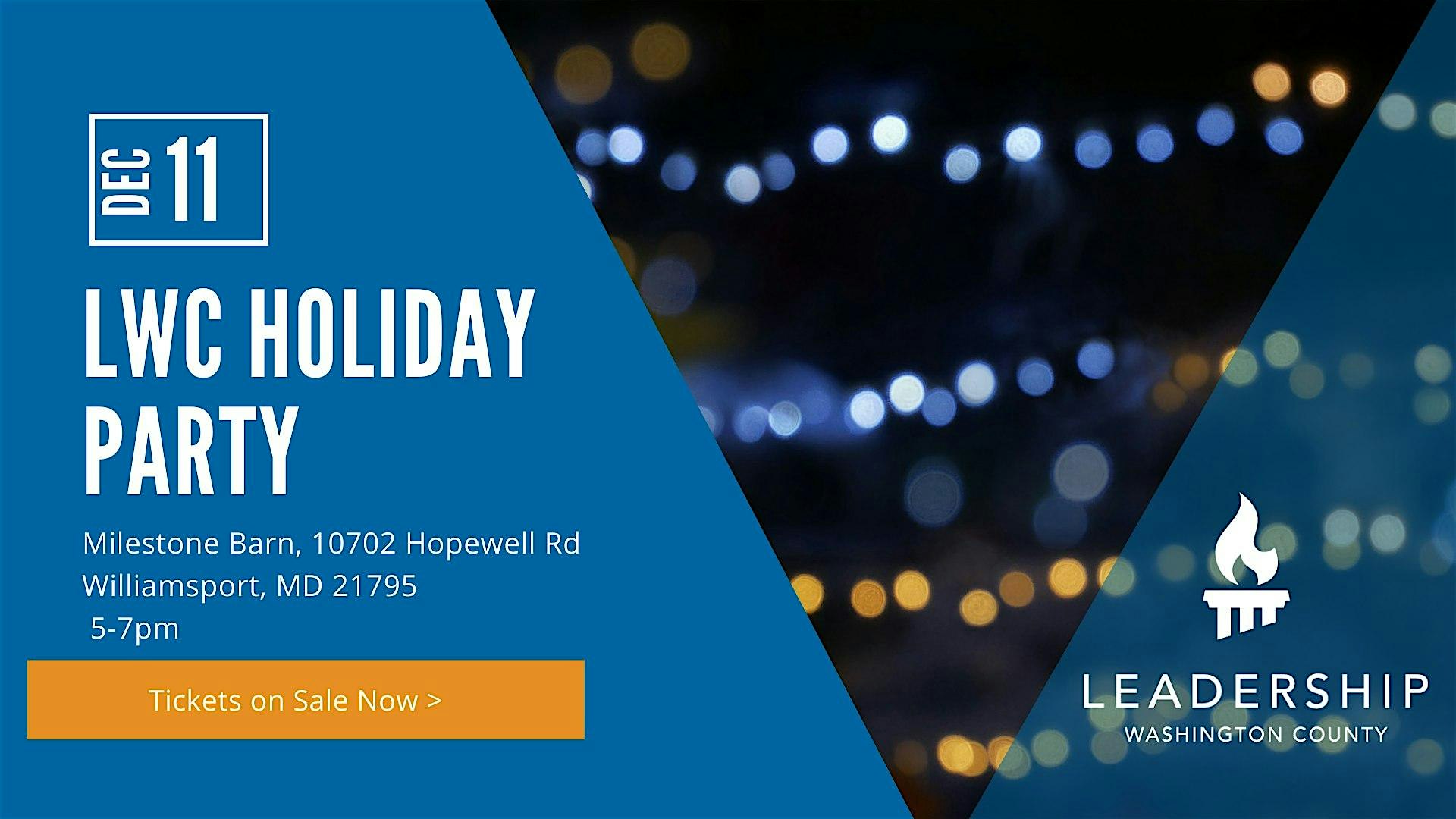 2025 LWC Holiday Party at Milestone Barn – Williamsport, MD