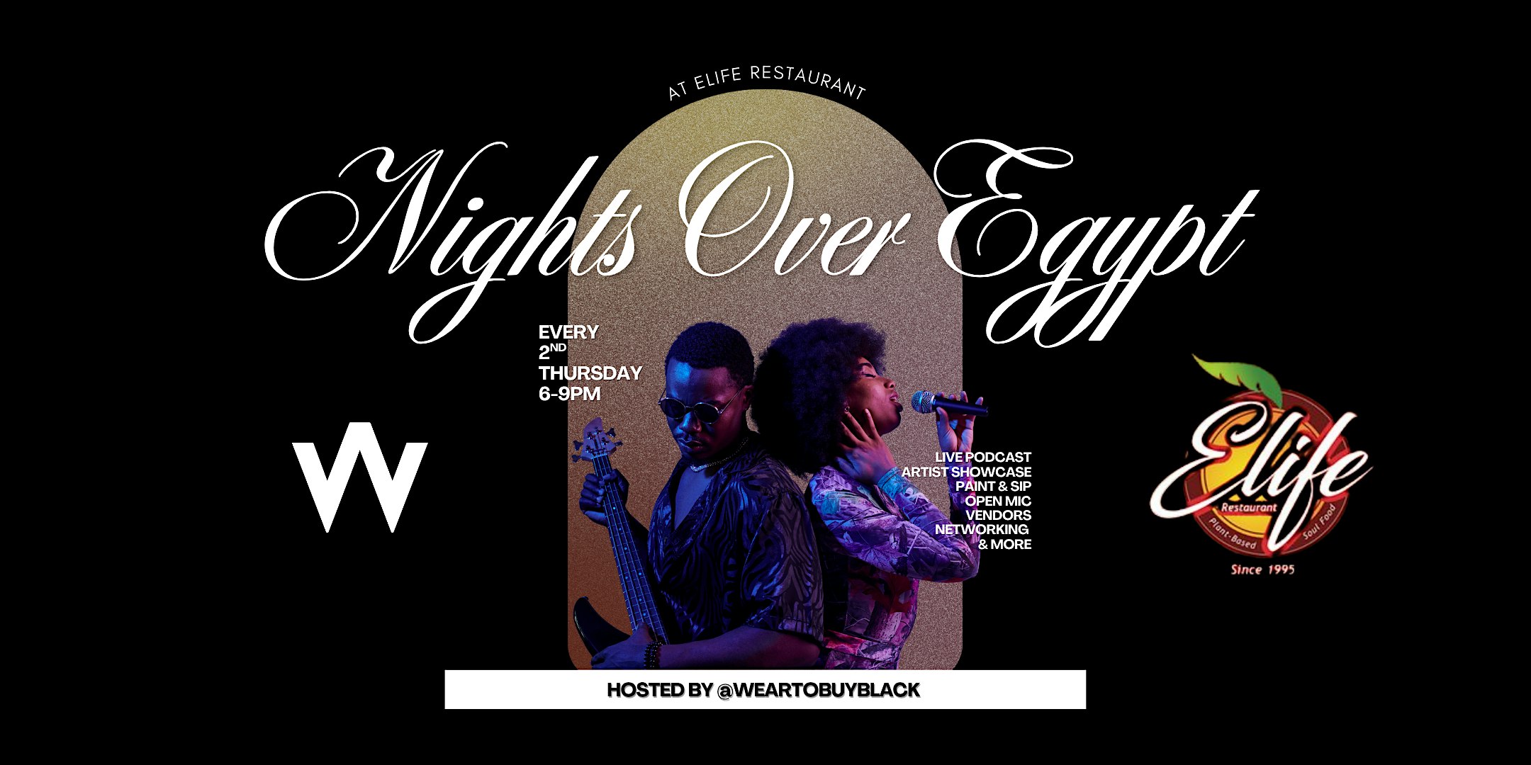 Nights Over Egypt at ELife Restaurant (Everlasting Life Vegan Restaurant) – Capitol Heights, MD