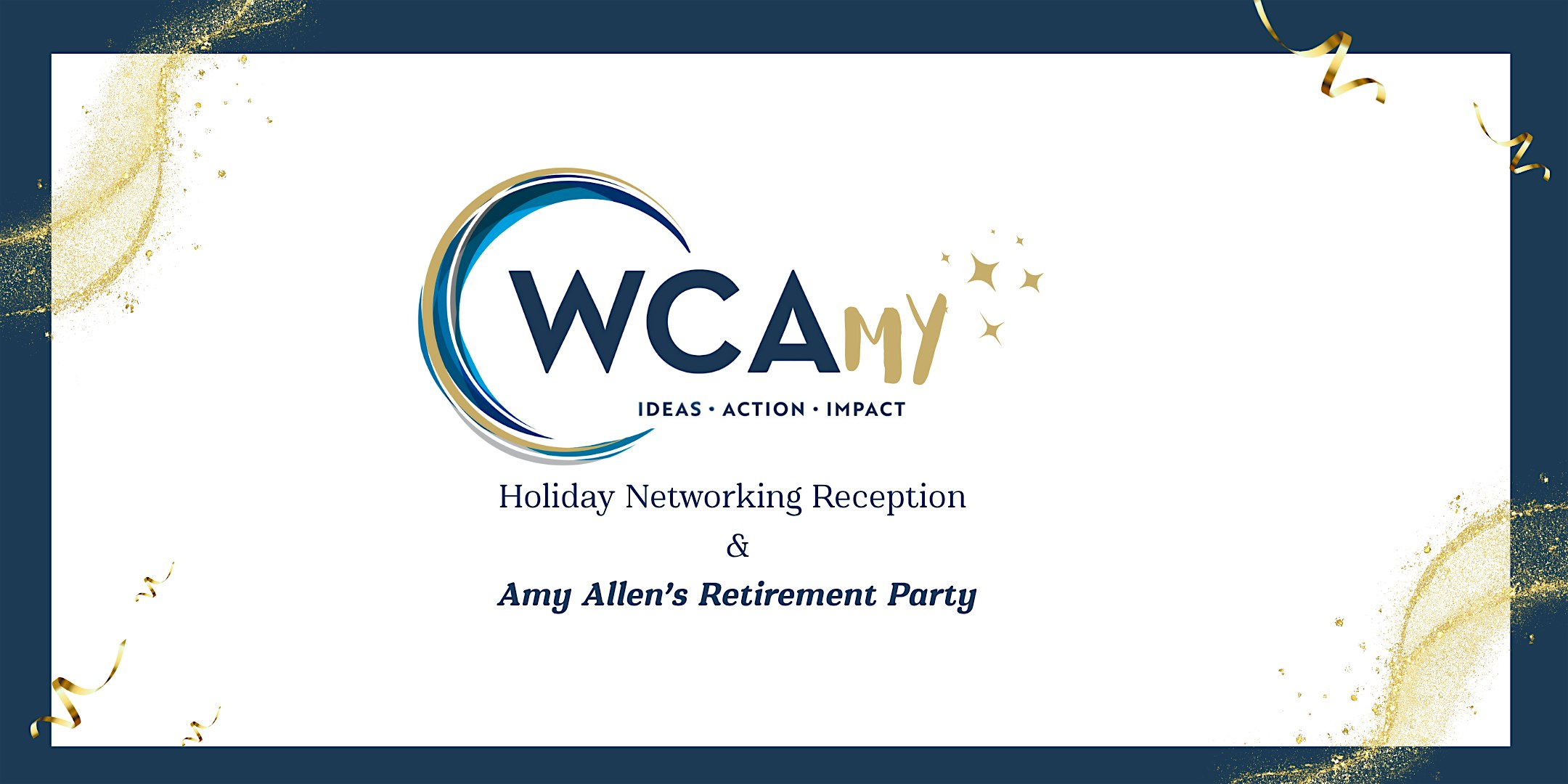 Holiday Networking Reception & Amy Allen’s Retirement Celebration at Westchester Country Club – Rye, NY