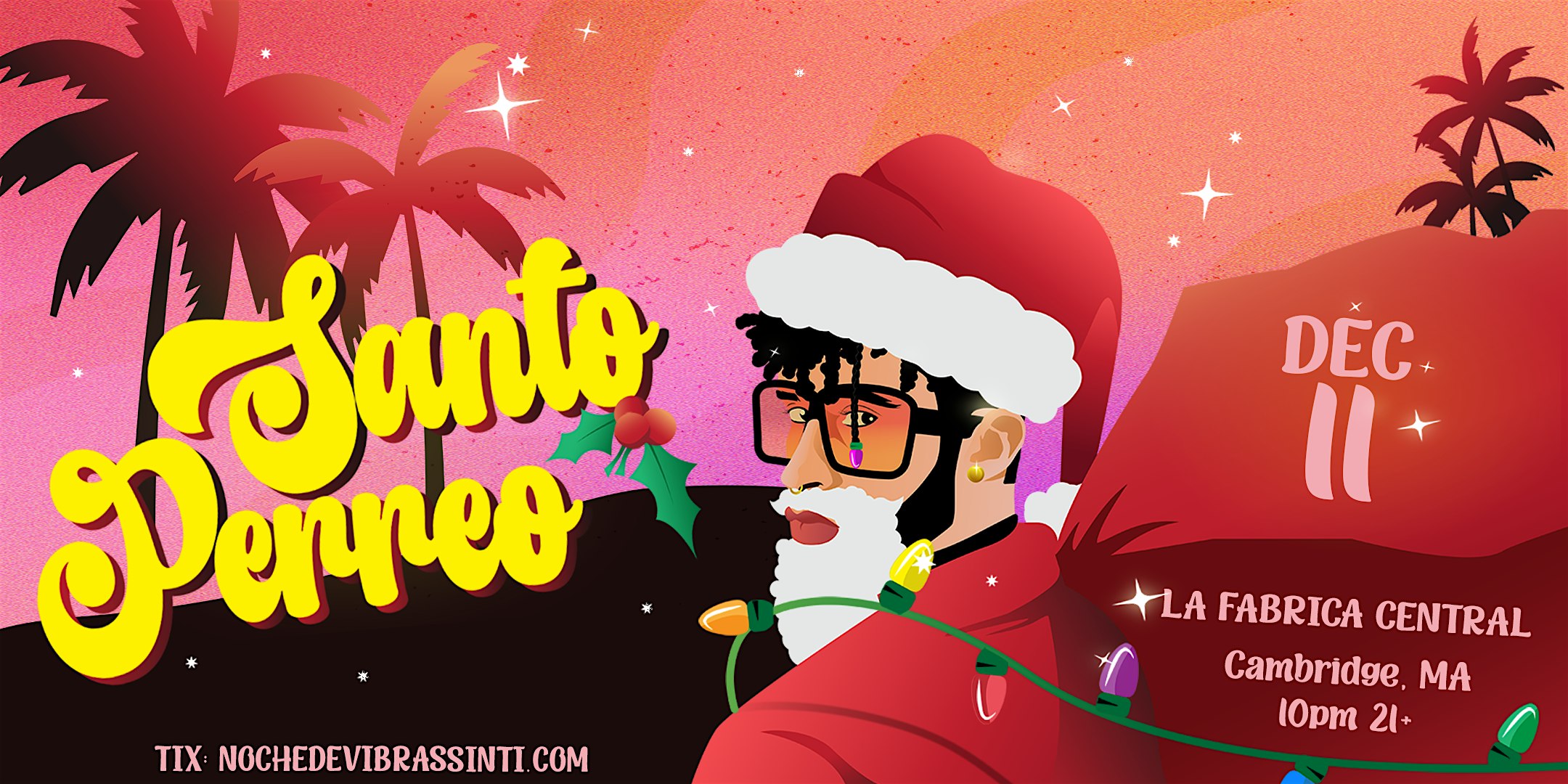 SANTO PERREO | REGGAETON & LATIN NIGHT at La Fabrica Central – Cambridge, MA