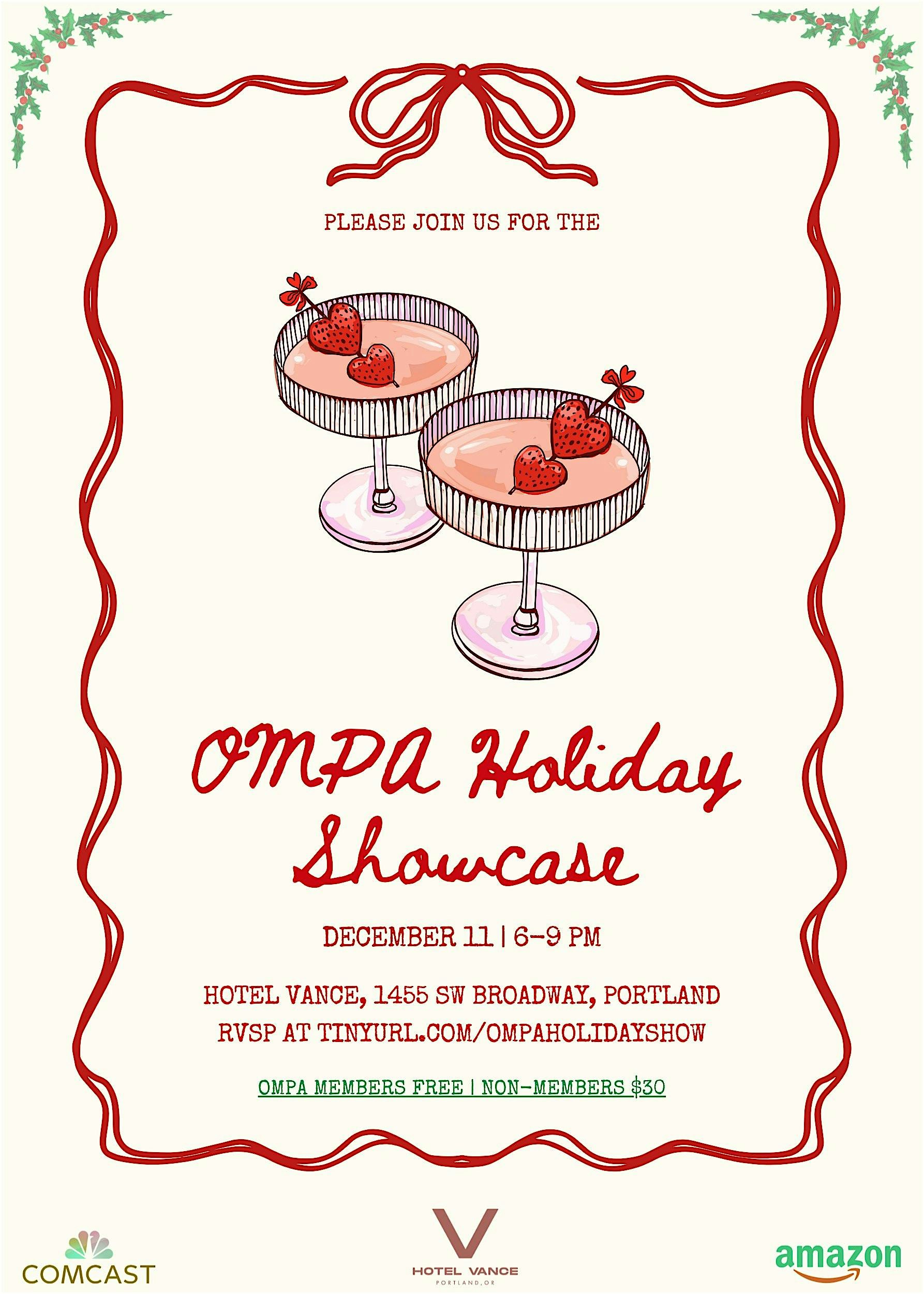 OMPA Holiday Showcase at Hotel Vance, Portland, a Tribute Portfolio Hotel – Portland, OR