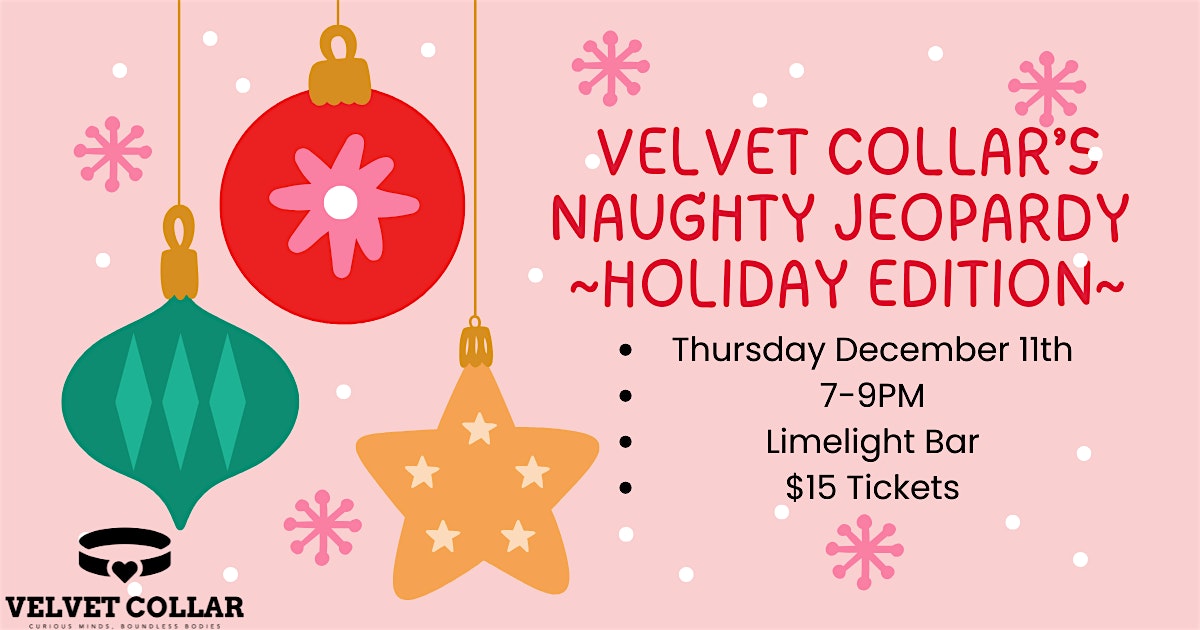 Sexy Jeopardy Game Night- Kinky Holidays Edition! at Limelight Bar, Cafe & Cardroom – Sacramento, CA