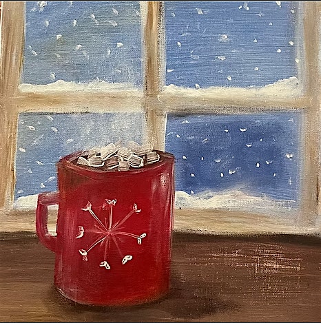 Hot Coco at The Heart Gallery Paint and Sip – Burien, WA