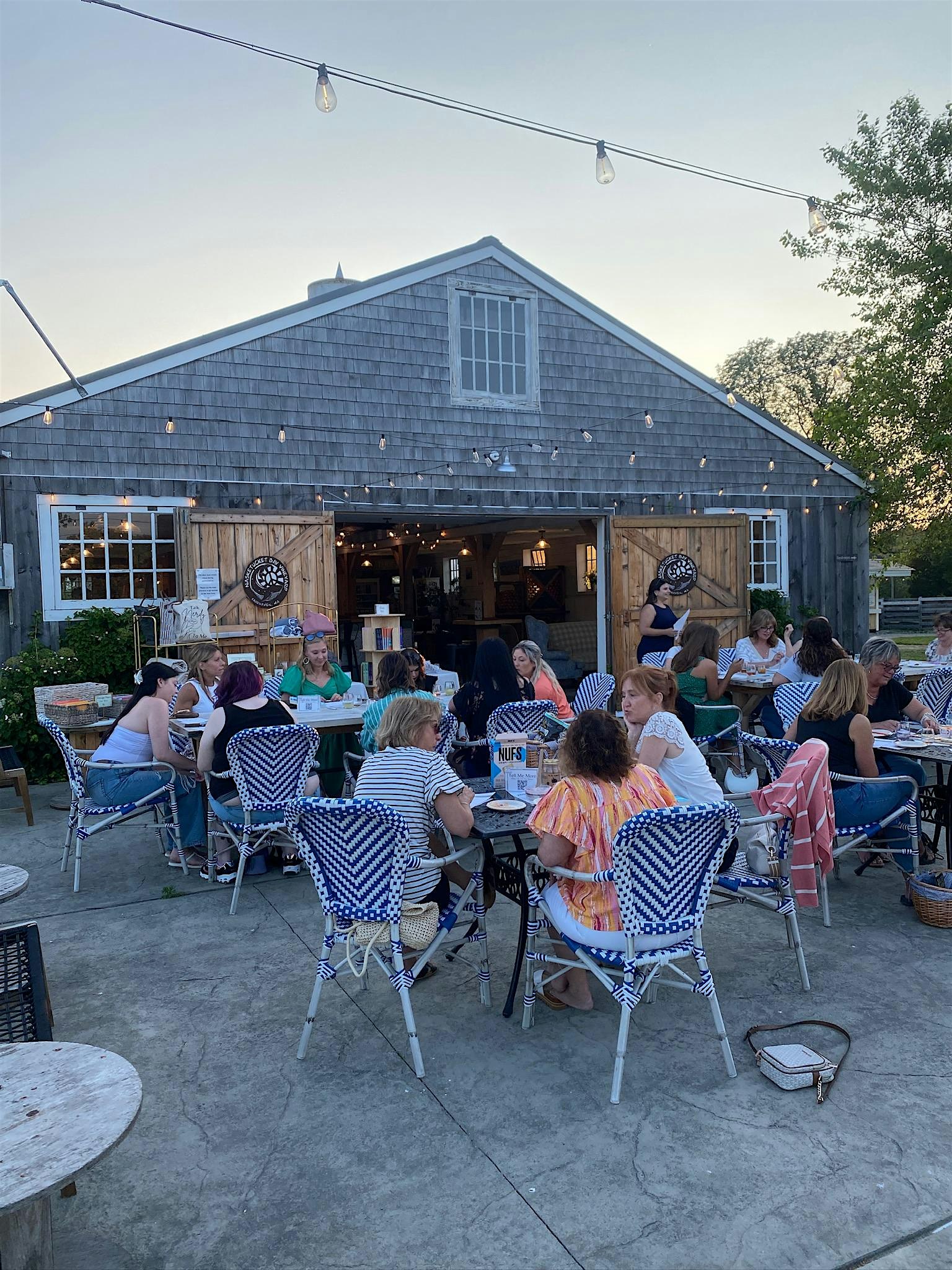 Pouring Over Pages: A Book and Wine Pairing Event at Nasketucket Bay Vineyard – Fairhaven, MA