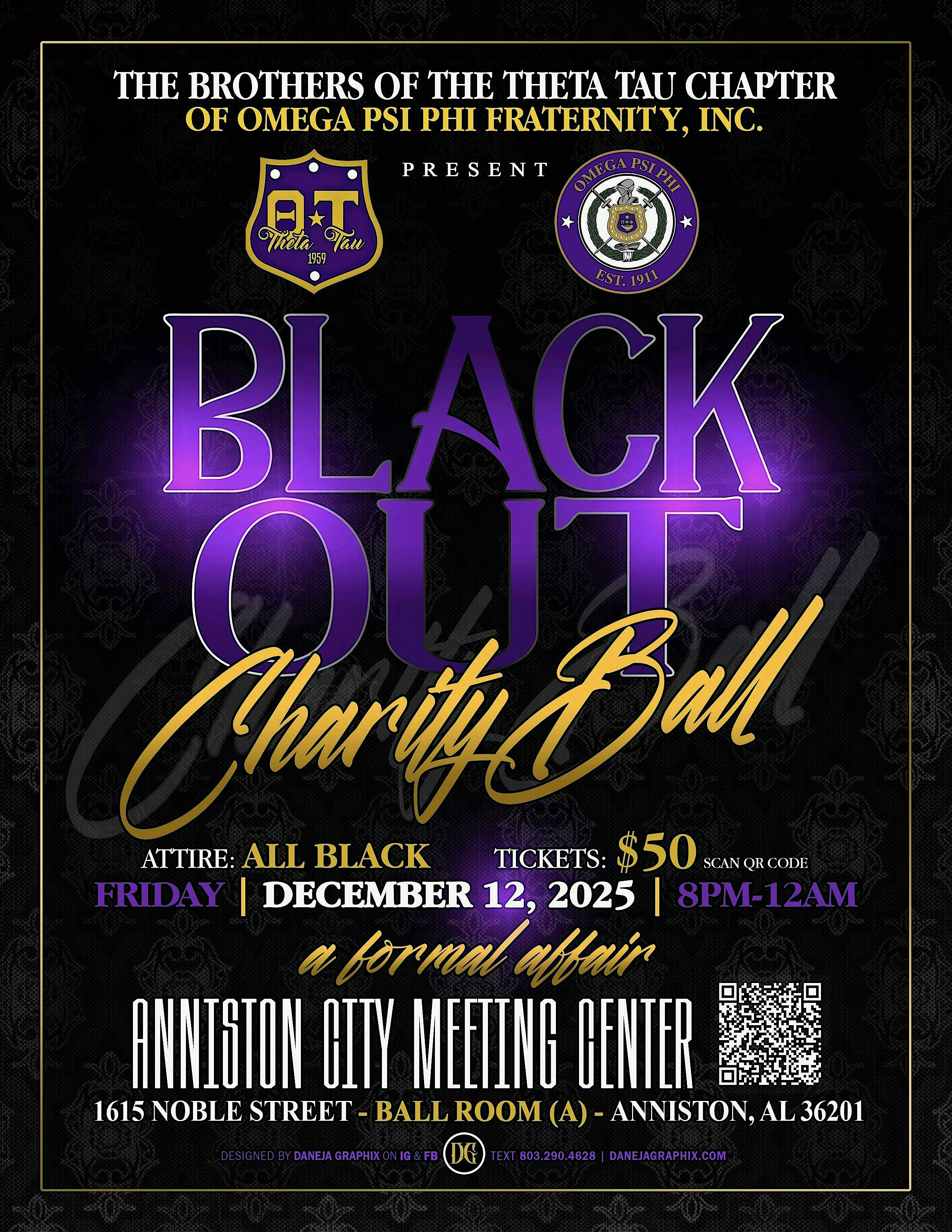 The Blackout Charity Ball at Anniston City Meeting Center – Anniston, AL