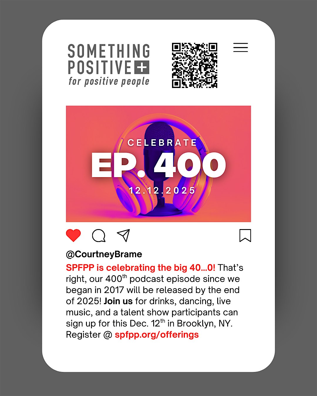 The Big 400 – Talent Show and Karaoke Social Fundraiser for SPFPP Brooklyn at The House – Brooklyn, NY