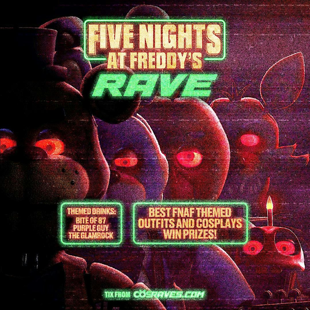 FIVE NIGHTS AT FREDDYS RAVE NYC NEW YORK CITY at Sugar Mouse NYC – New York, NY