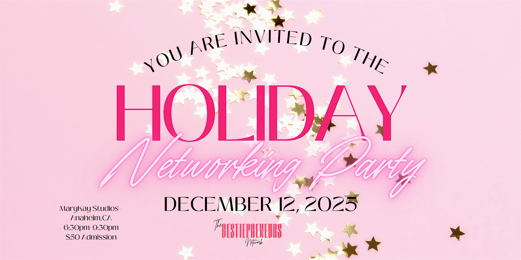 Ladies’ Soirée: Holiday Networking Party at 1238 S Beach Blvd unit j – Anaheim, CA