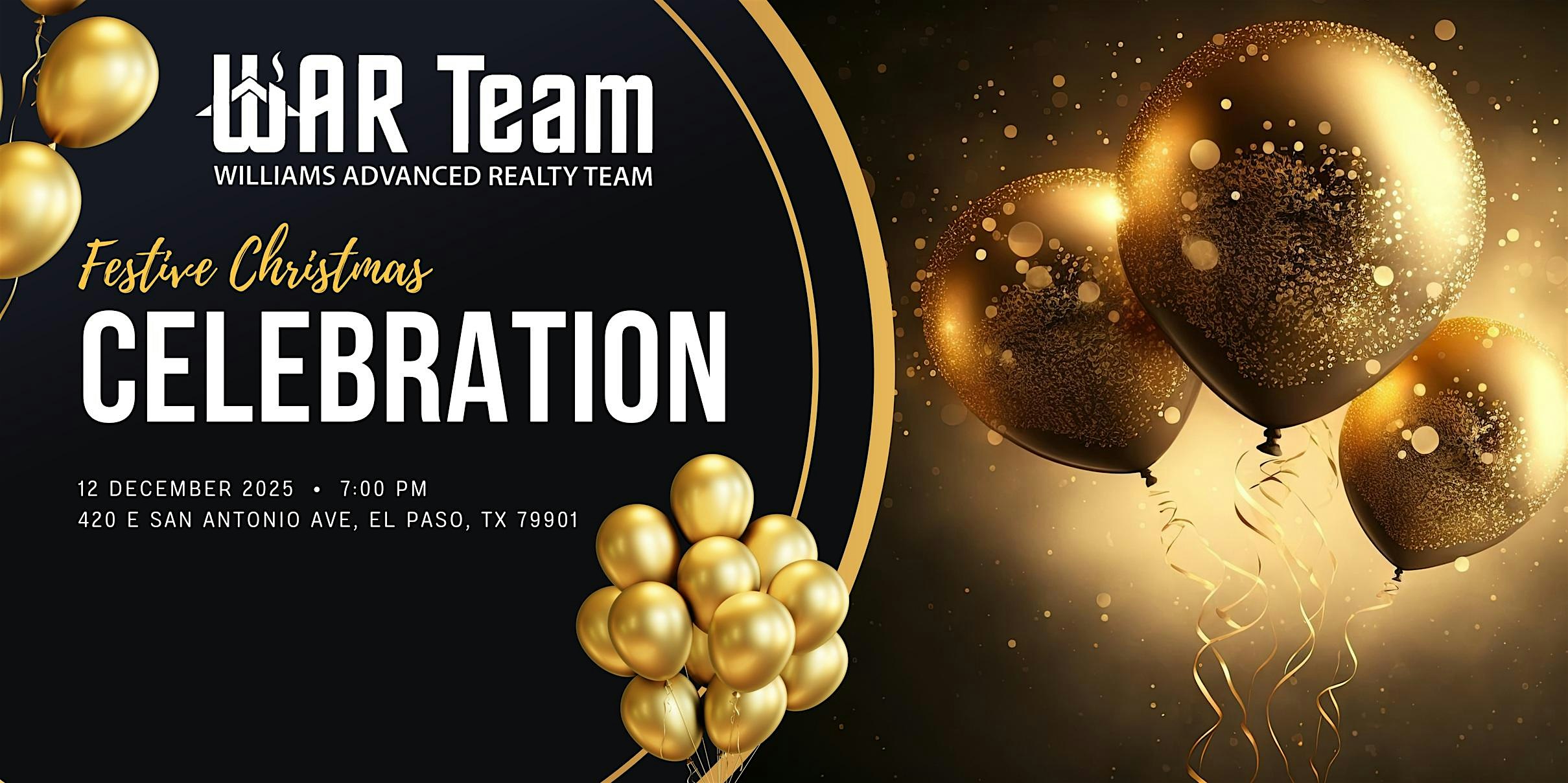 THE WAR TEAM CHRISTMAS PARTY at The Garrison – El Paso, TX