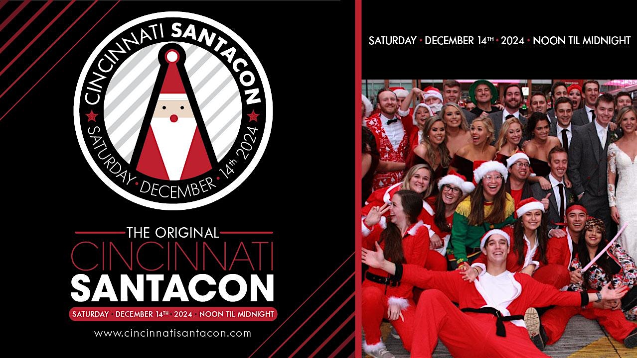 The Official 2025 Cincinnati SantaCon benefiting The Cure Starts Now at Cincinnati – Cincinnati, OH