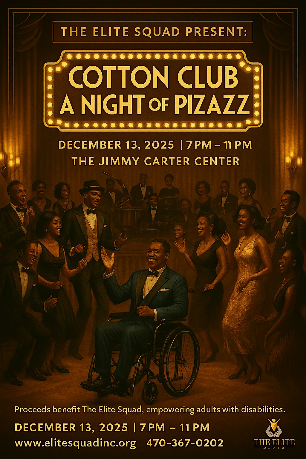 The Elite Squad Present: Cotton Club A Nigh of Pizazz at The Carter Center – Atlanta, GA