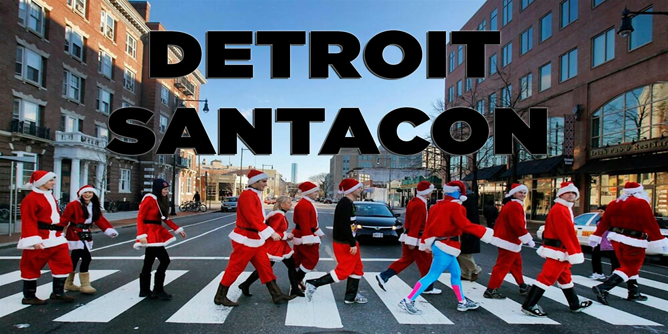 Detroit Greektown Santa Bar Crawl at The Well – Detroit, MI