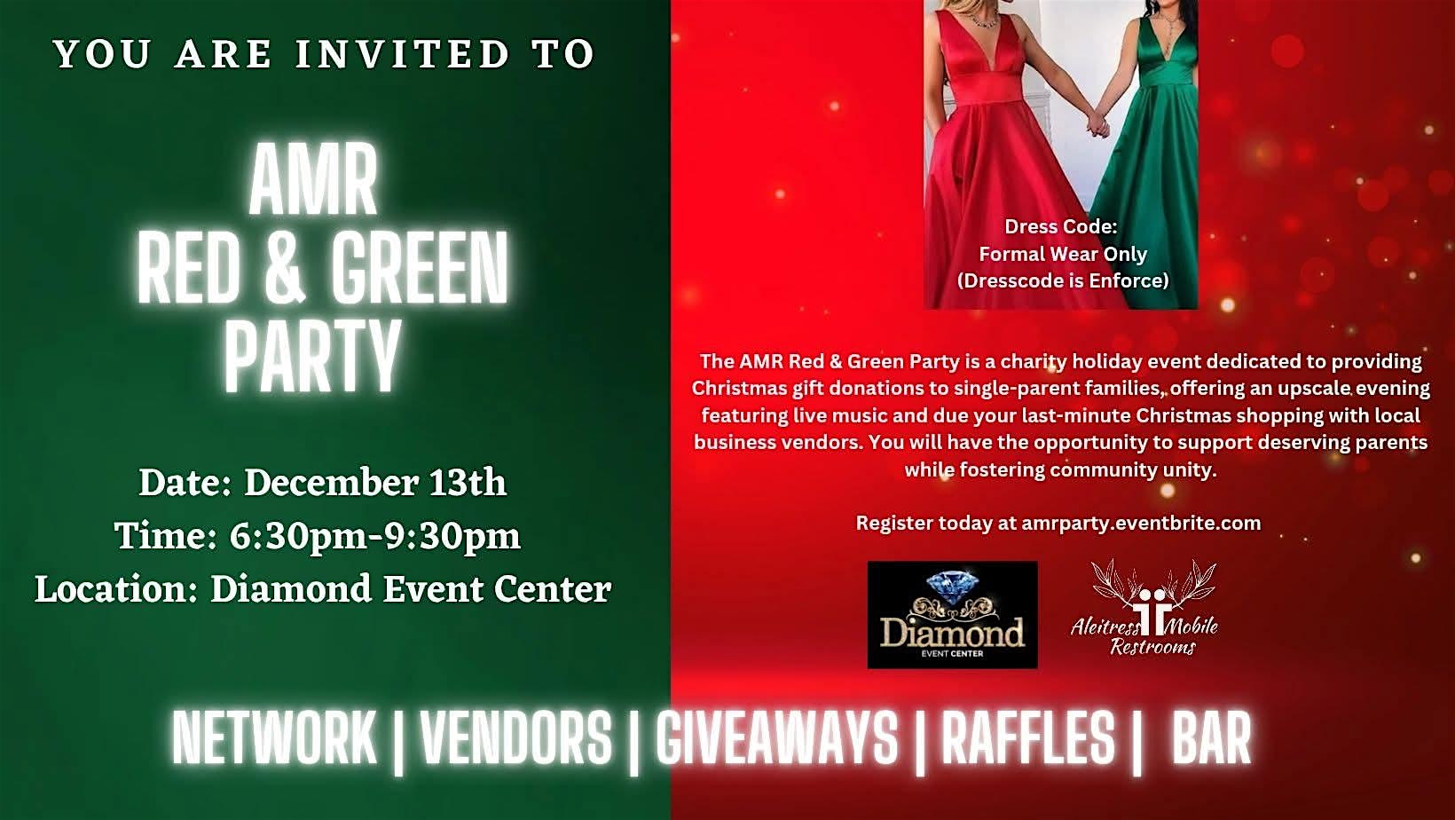 AMR Red & Green Party at The Diamond Event Center – Albuquerque, NM