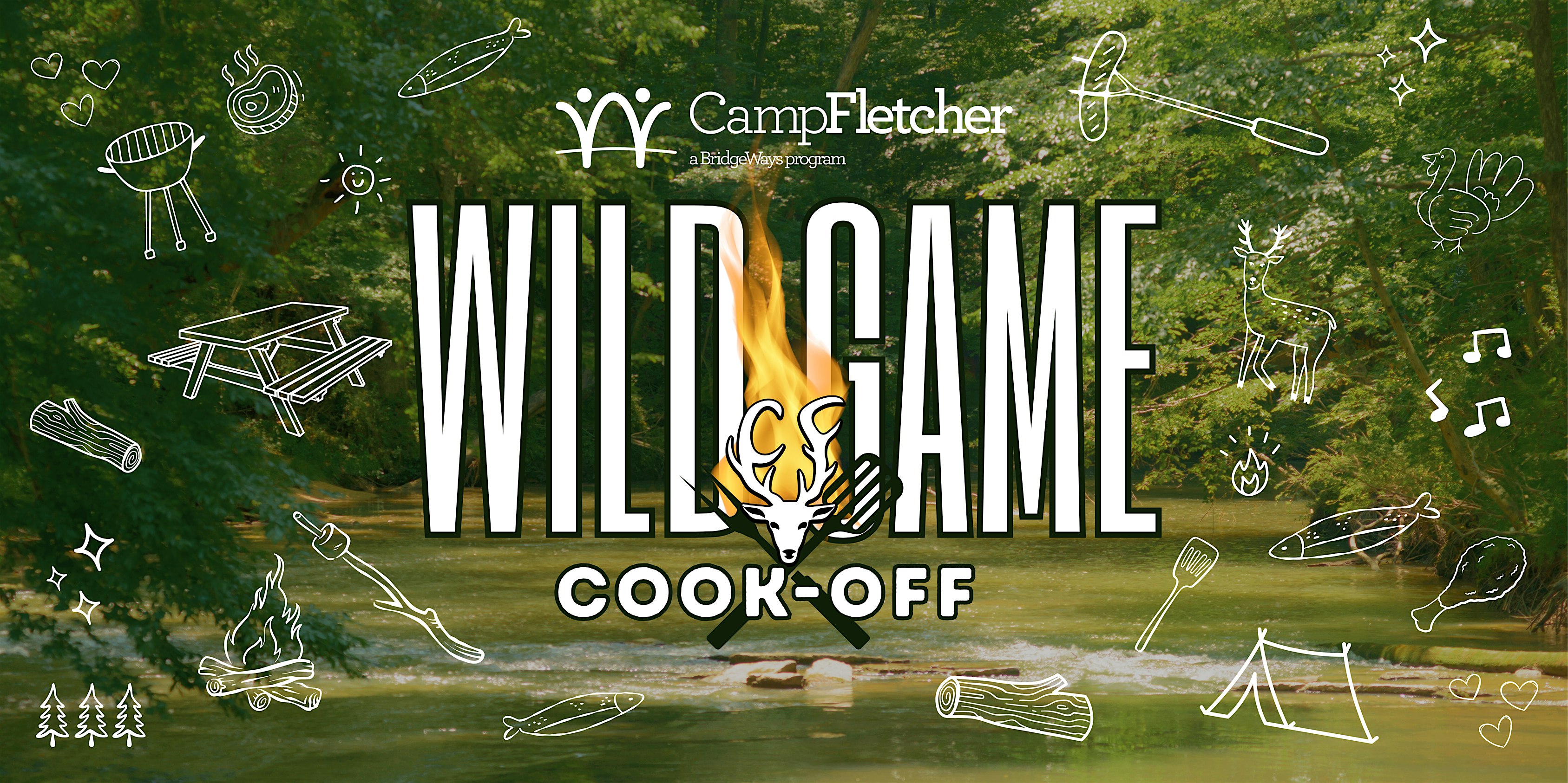 Wild Game Cook-Off benefiting BridgeWays! at Camp Fletcher – Bessemer, AL