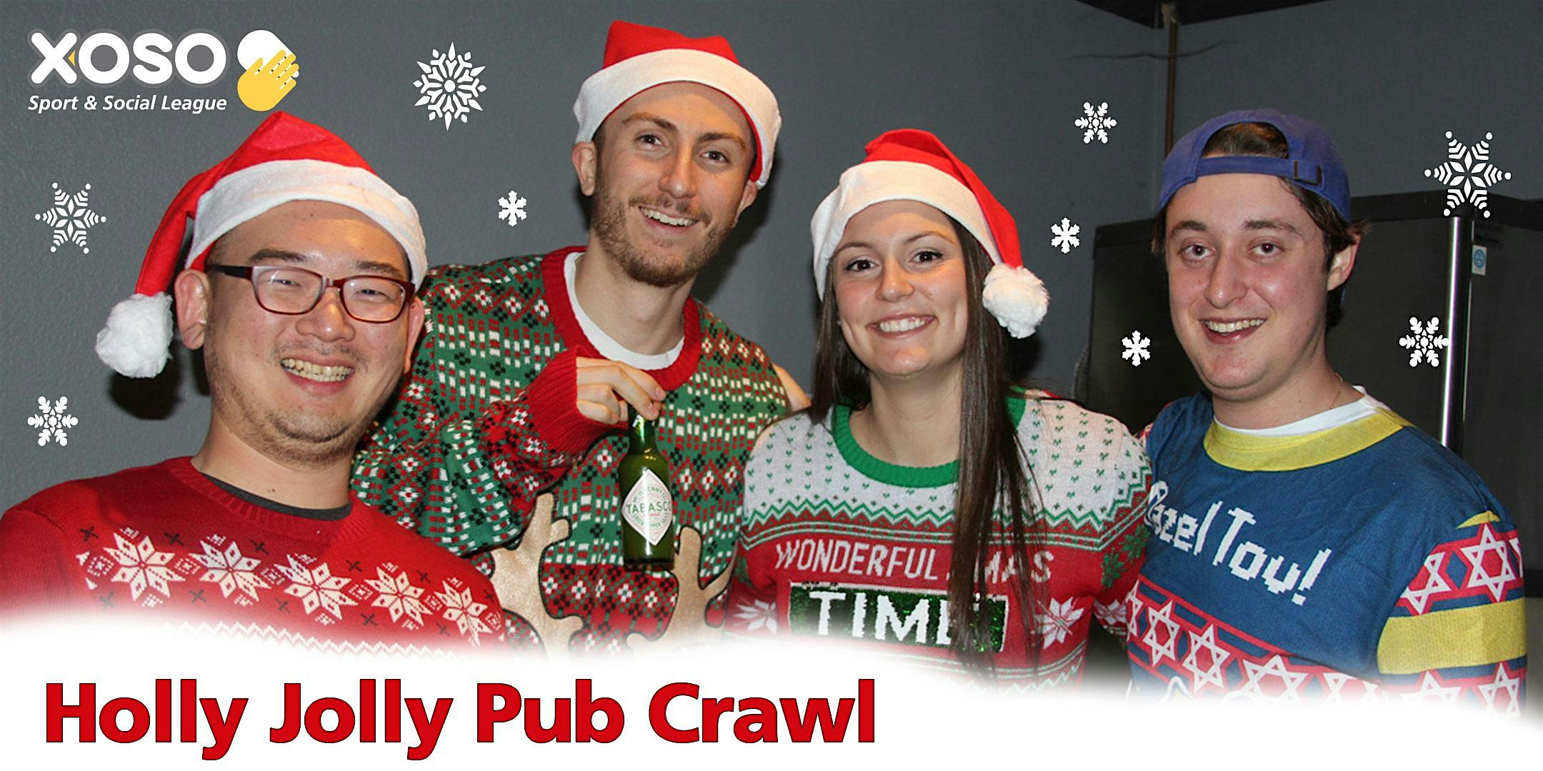 9th Annual Holly Jolly Santa Bar Crawl at Midtown – Sacramento, CA
