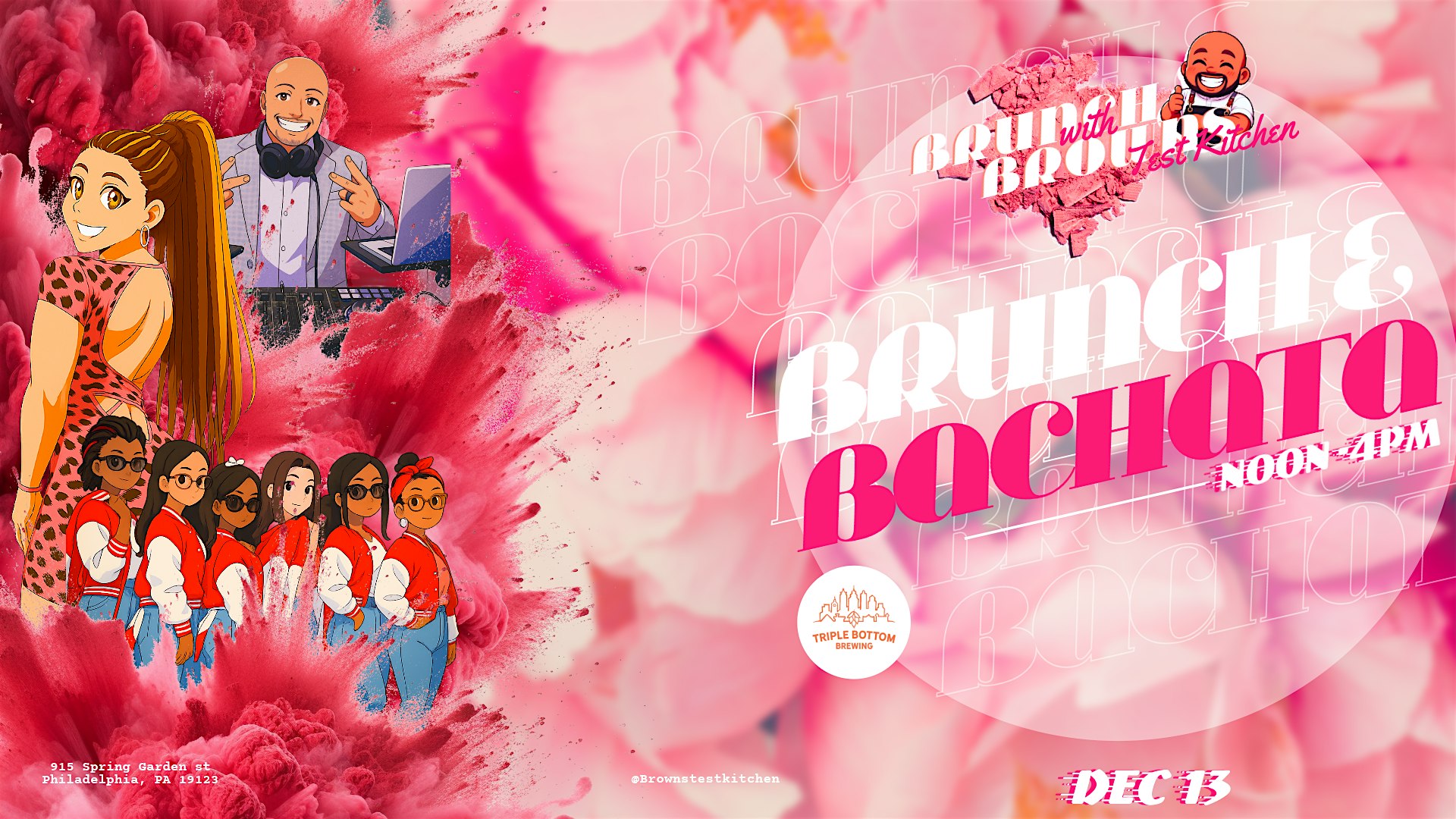 Brunch with Brown’sTestKitchen: Brunch & Bachata at Triple Bottom Brewing – Philadelphia, PA