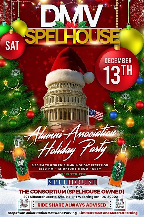 2025 DC Chapter SpelHouse Holiday Party at The Consortium – Washington, DC