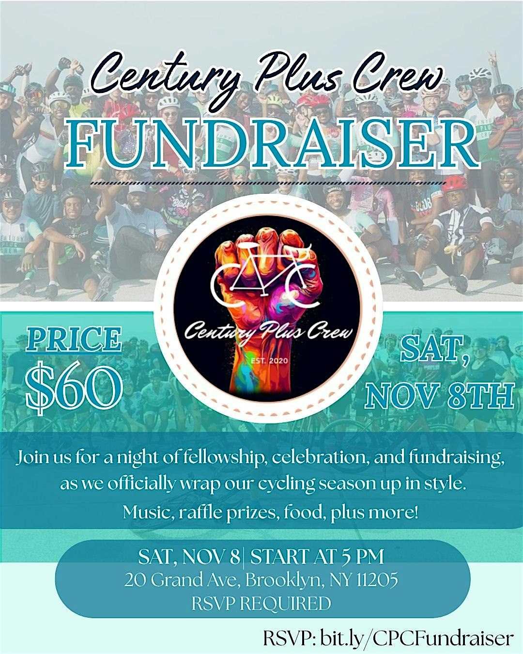 Century Plus Crew Fundraiser Event at 20 Grand Ave – Brooklyn, NY