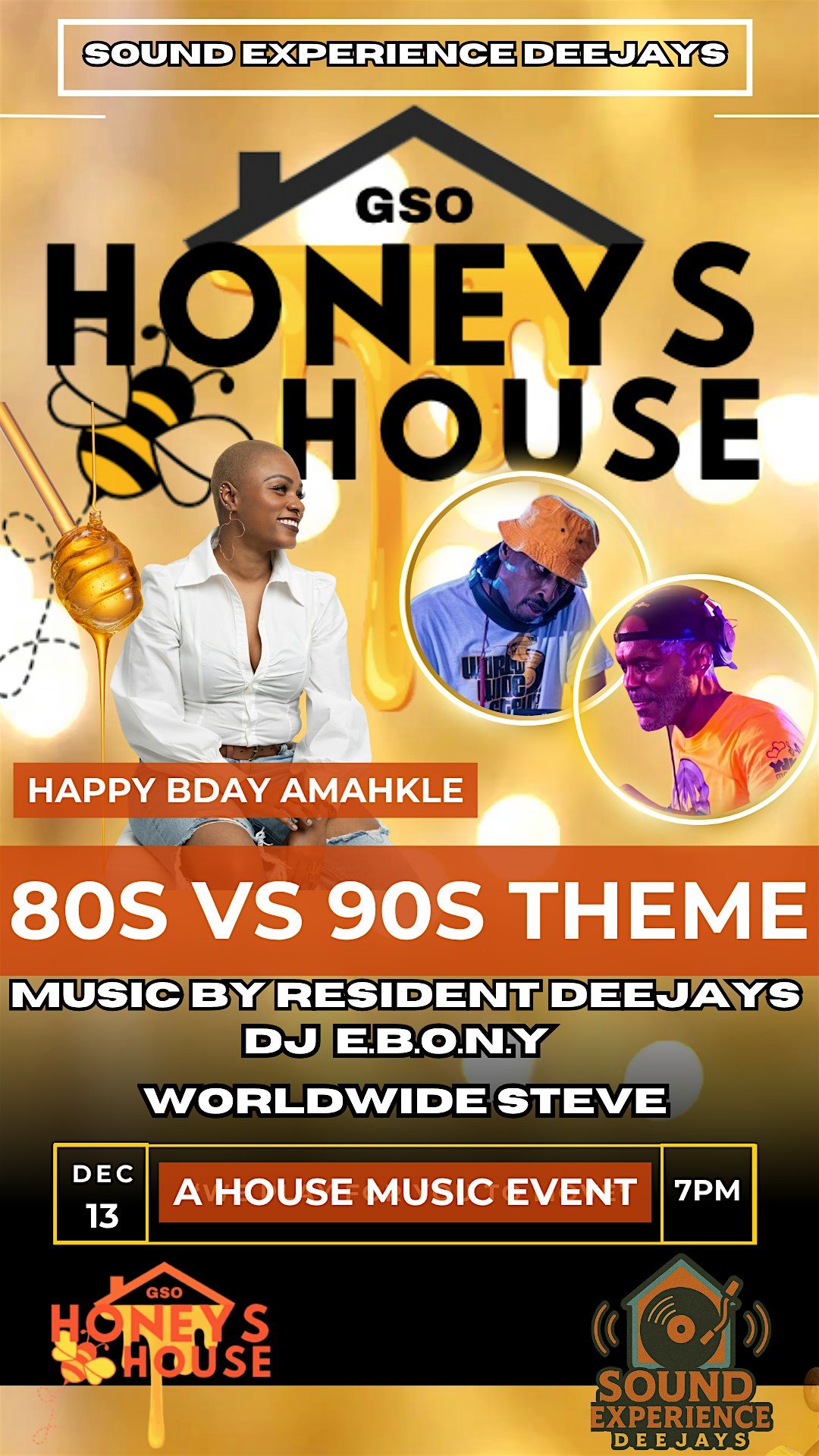 HONEYS HOUSE ( House Music Dance Event ) at 27407 – Greensboro, NC