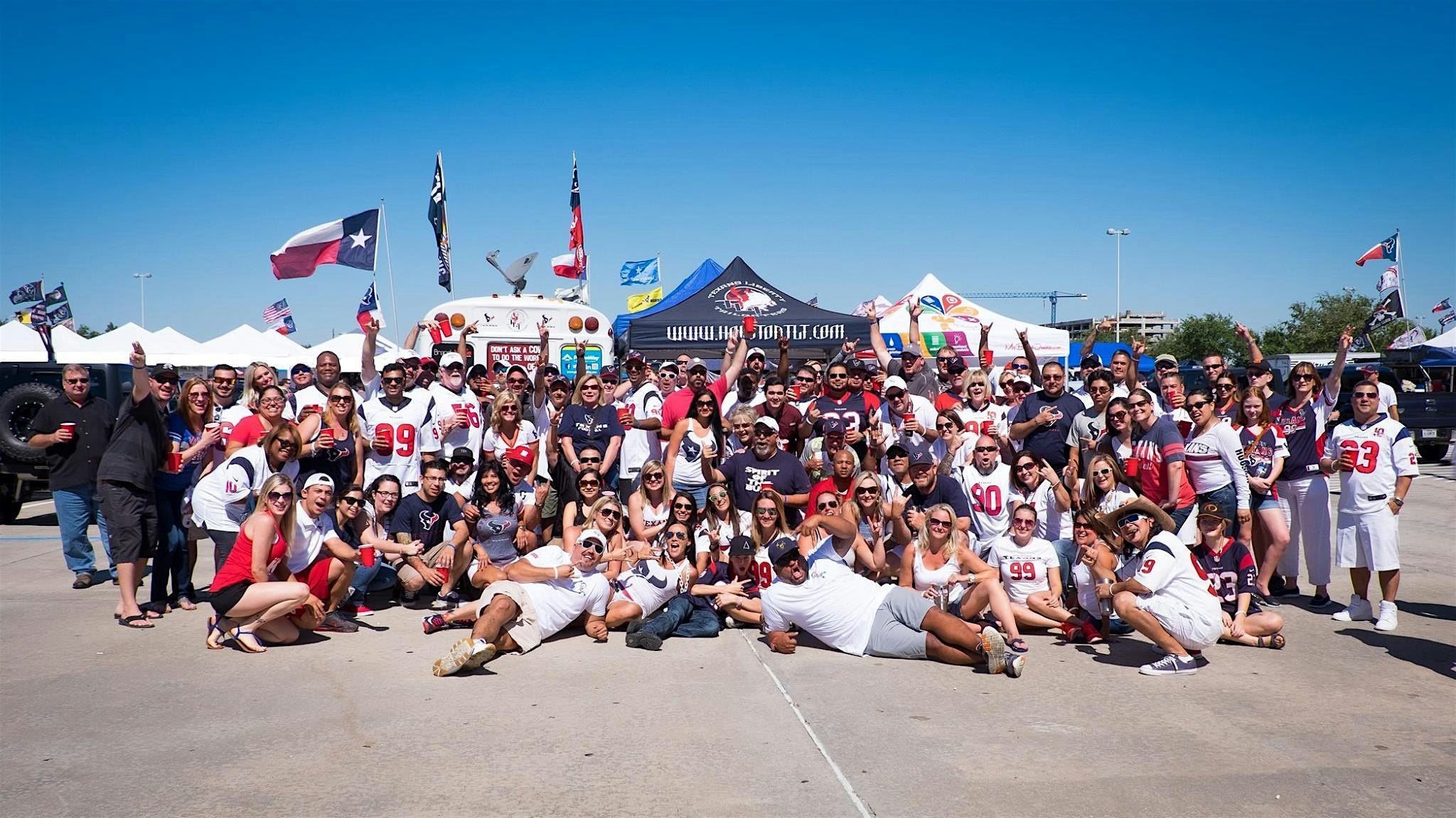 Houston Texans vs. Arizona Cardinals Tailgate at Blue Lot – Houston, TX