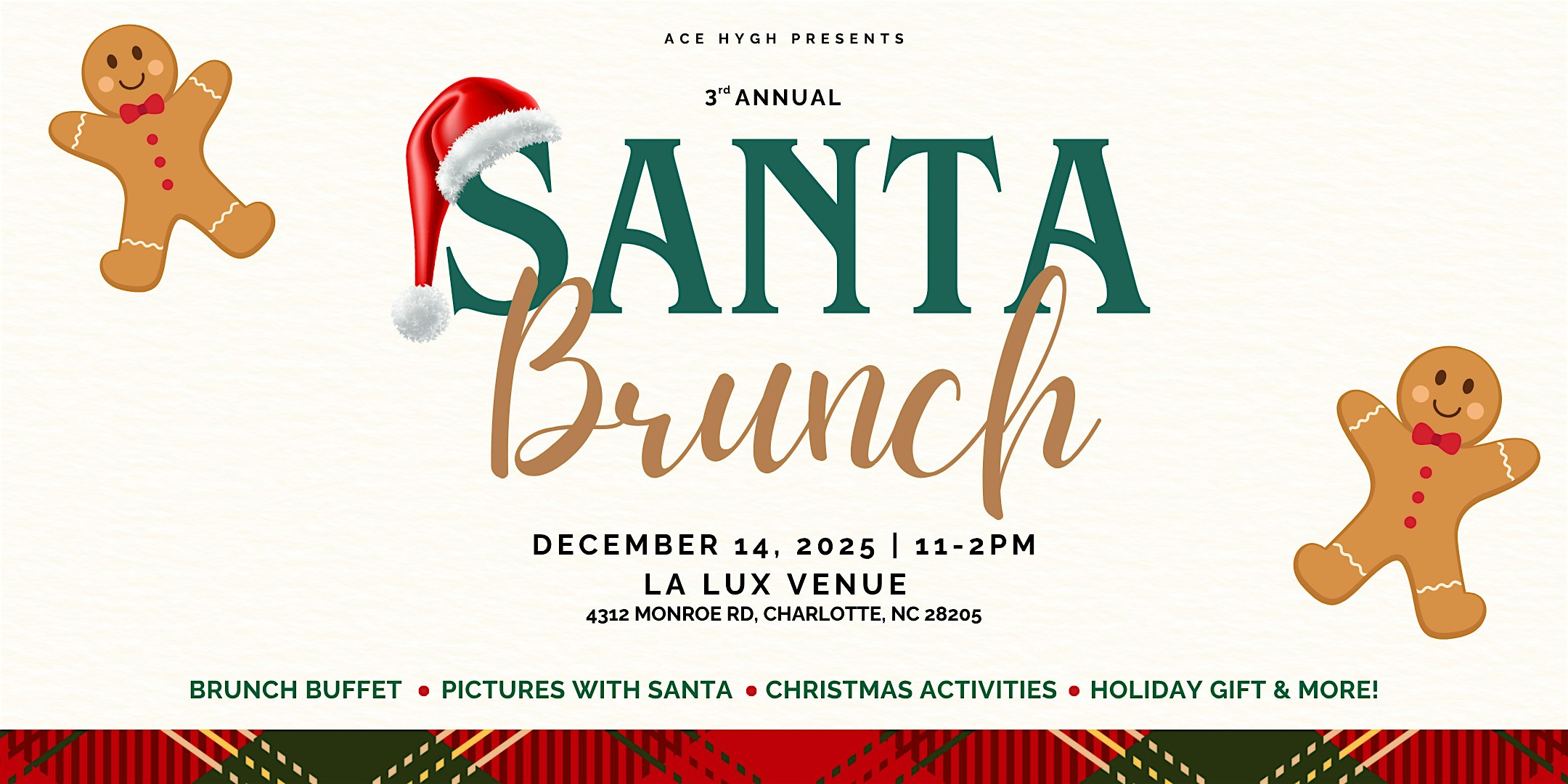 Santa Brunch – Charlotte, NC at 4312 Monroe Rd – Charlotte, NC