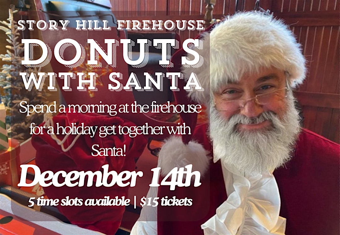 Donuts with Santa at The FireHouse at Story Hill FireHouse – Milwaukee, WI