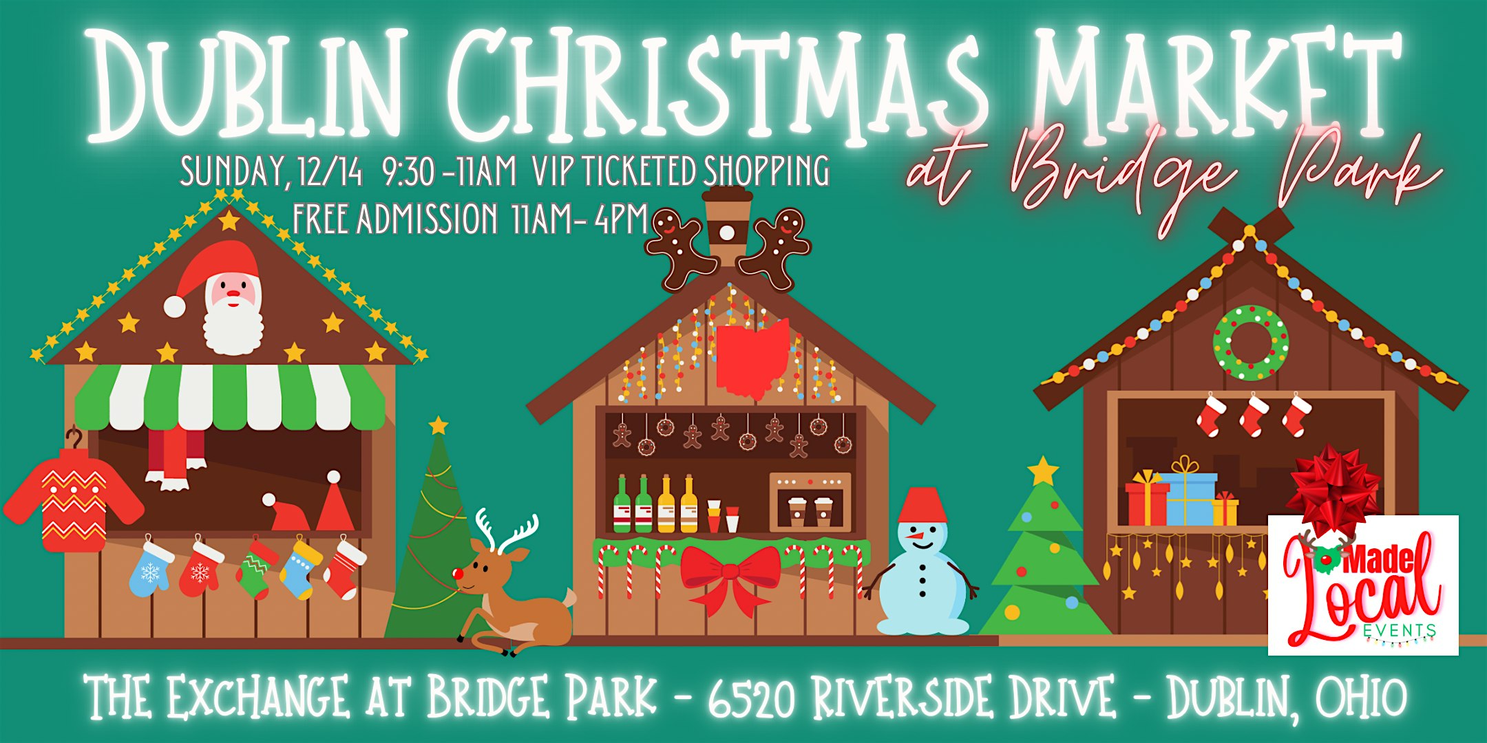 Dublin Holiday Market at Bridge Park at The Exchange at Bridge Park – Dublin, OH