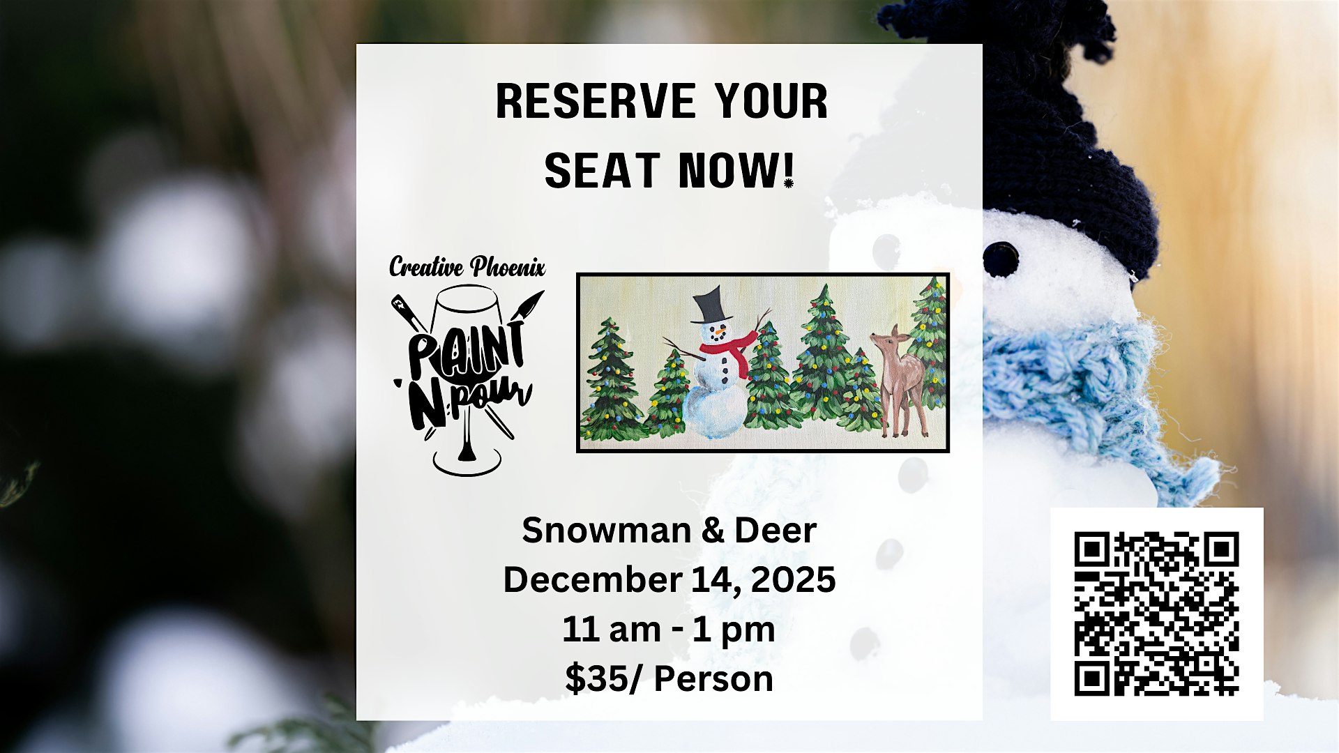 Snowman & Deer at 517 Clermont St – Antigo, WI
