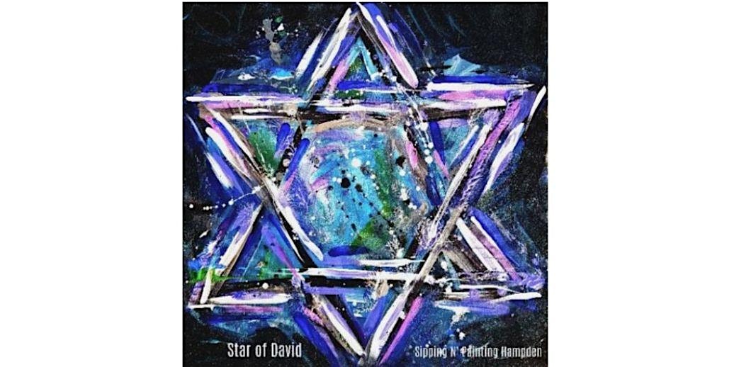 Star of David Sunday December 14th 5:30pm $35 at Sipping N’ Painting Hampden – Denver, CO