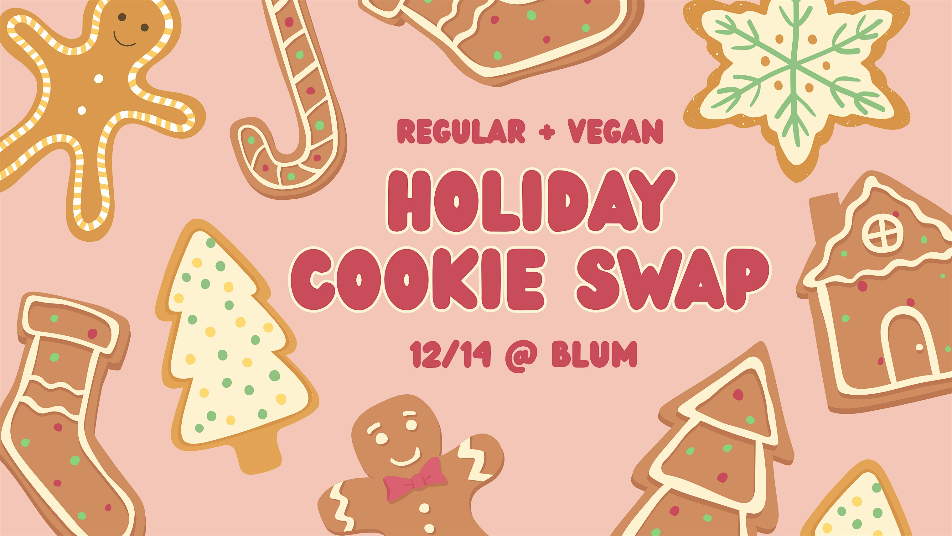 Holiday Cookie Swap at blūm – Charleston, SC