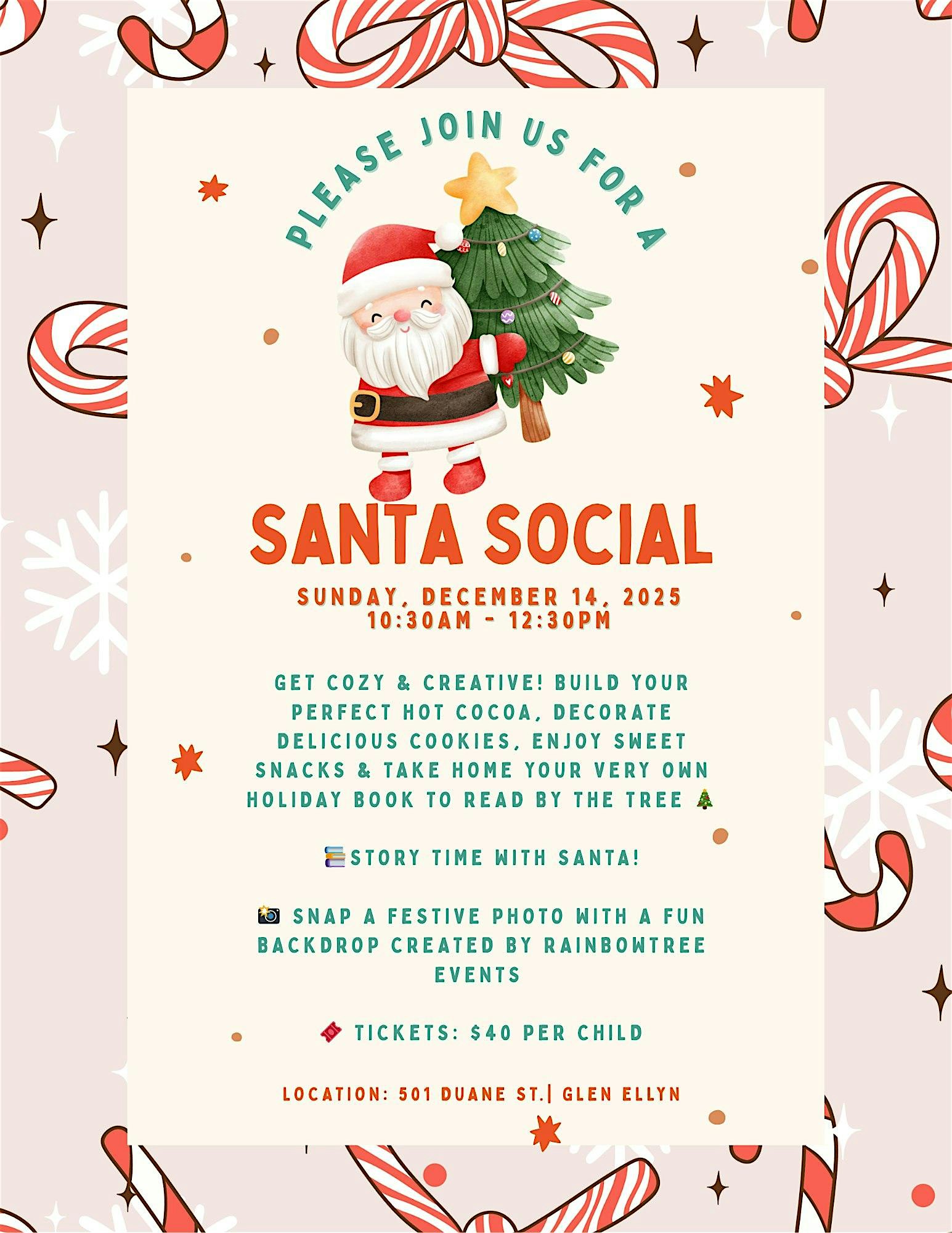 Santa Social at The Playpen Glen Ellyn – Glen Ellyn, IL