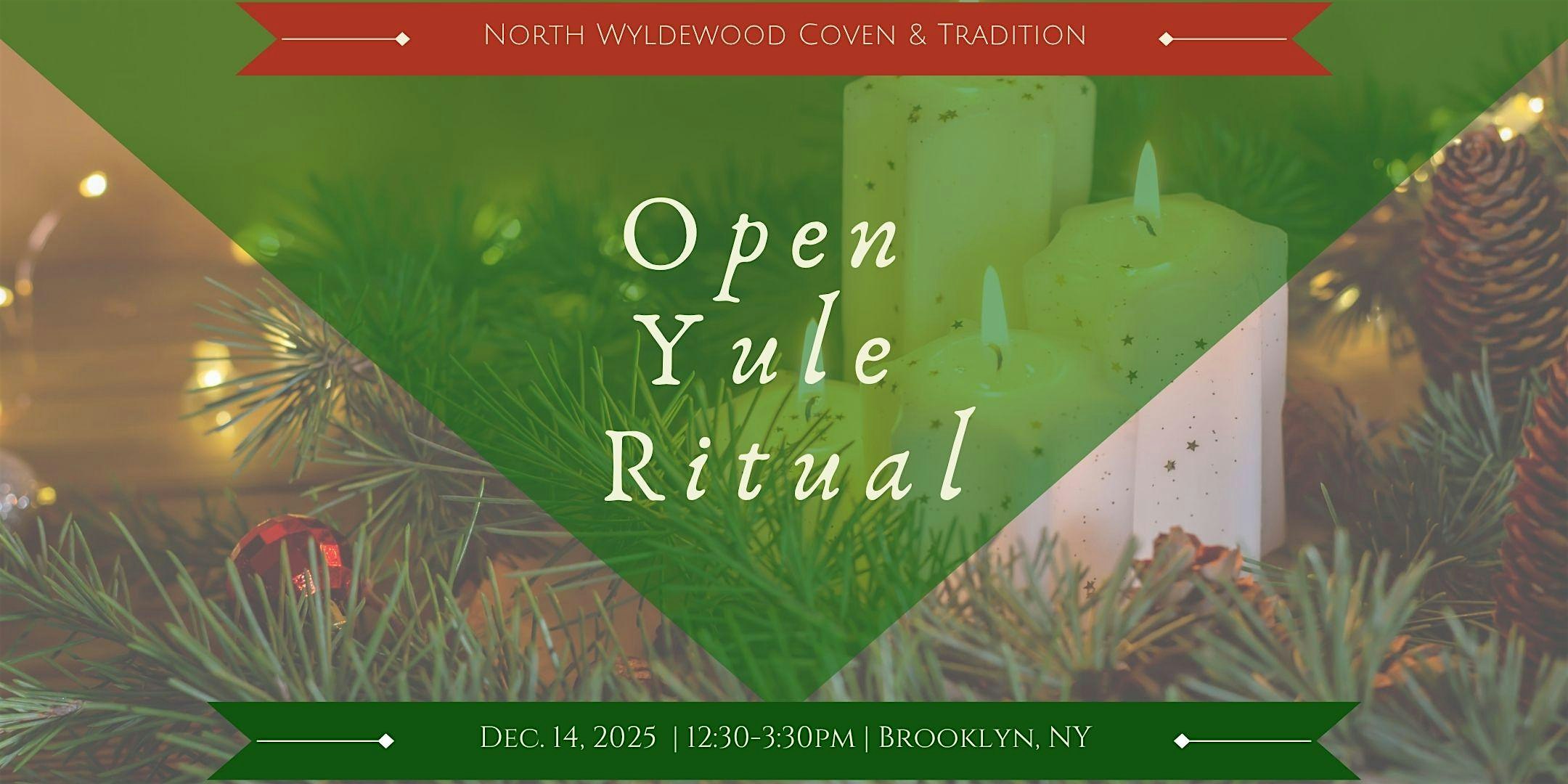 North Wyldewood’s Open Yule Ritual 2025 at Greenwood Park – Brooklyn, NY