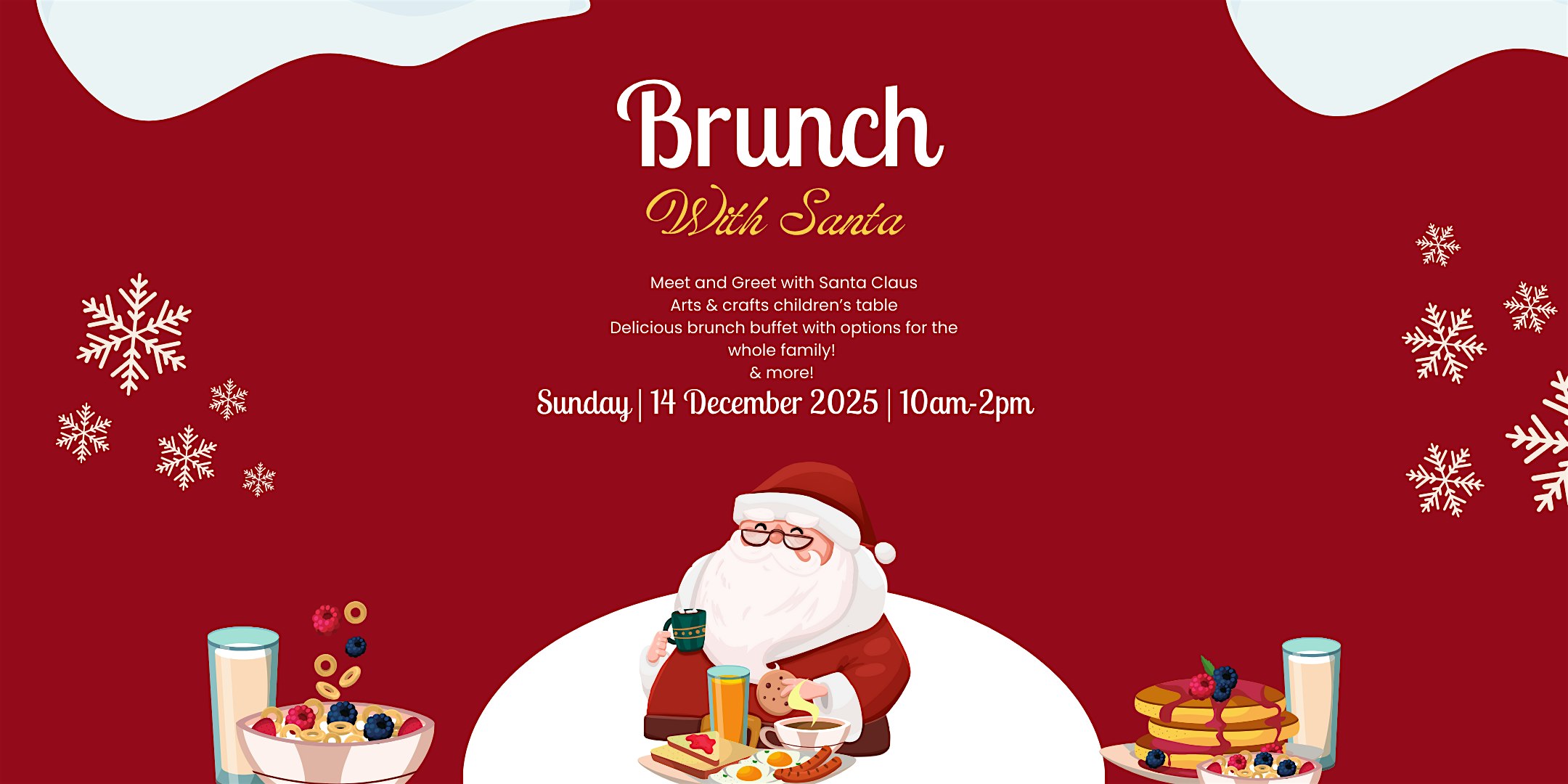 Brunch with Santa! at The Reserve Event Center – Pinckney, MI