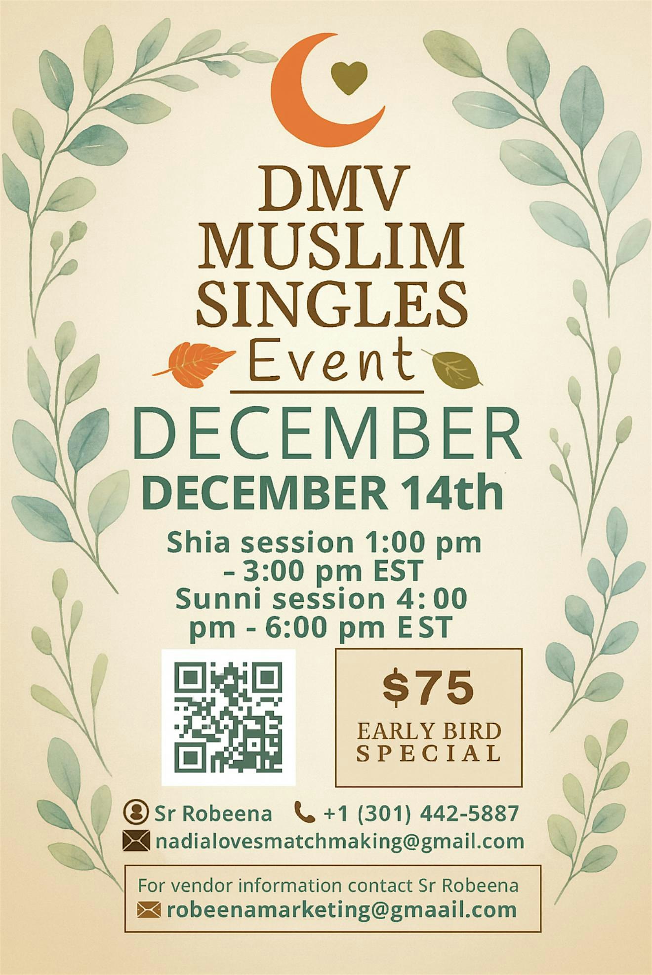 DMV Muslim Singles Event at Hyatt Regency Dulles – Herndon, VA