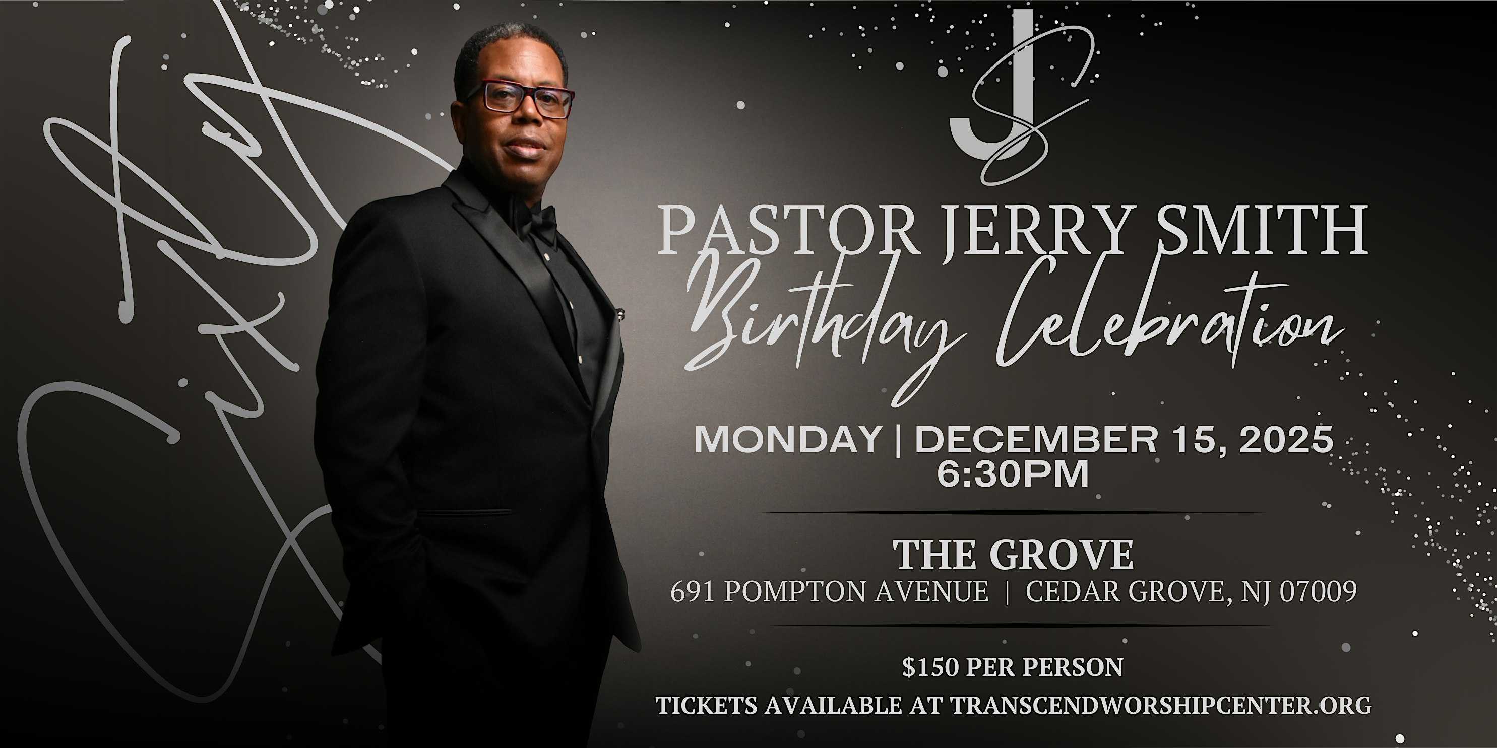 Pastor Jerry Smith 60th Birthday Celebration at The Grove – Cedar Grove, NJ