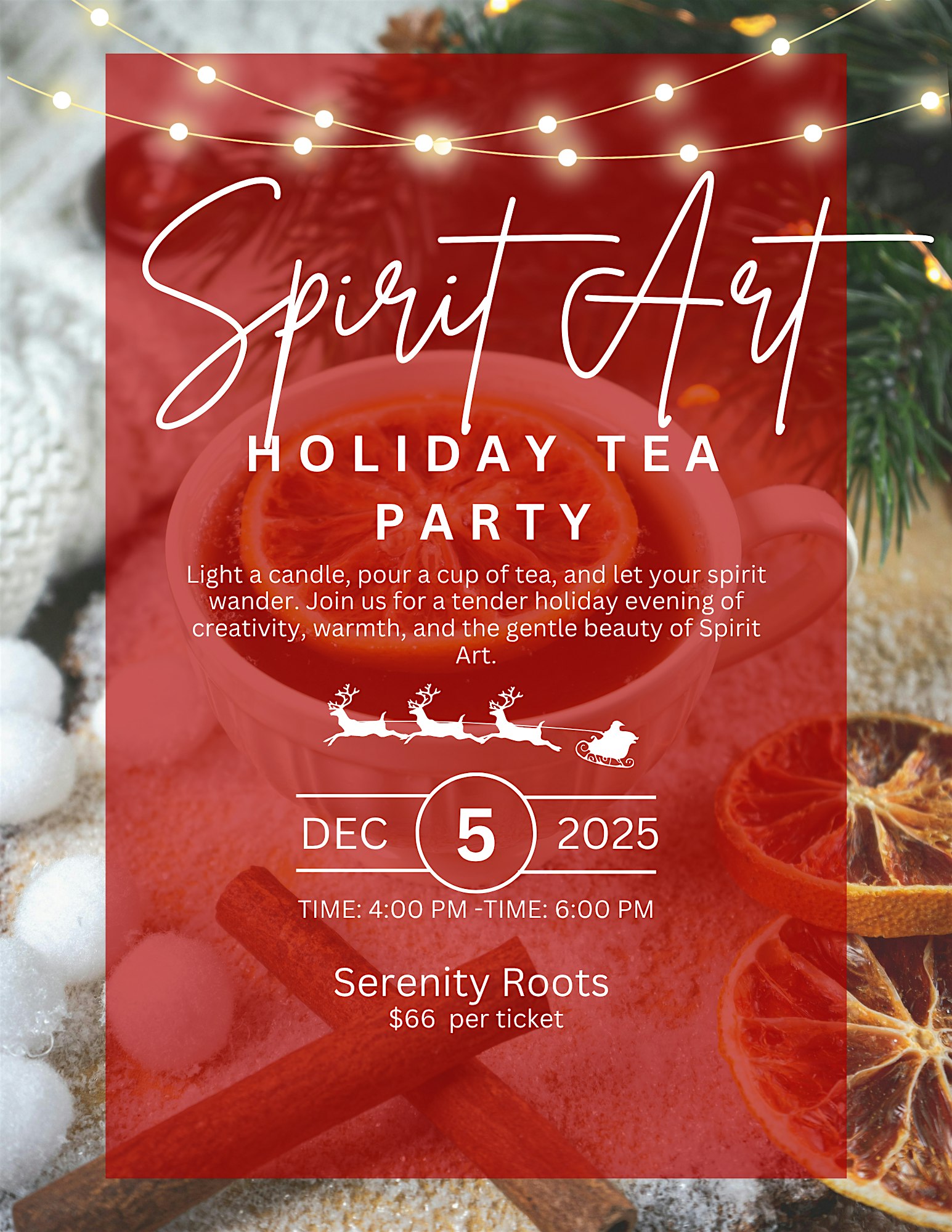 Spirit Art & Tea Party at 8950 Lavelle Rd – Athens, OH