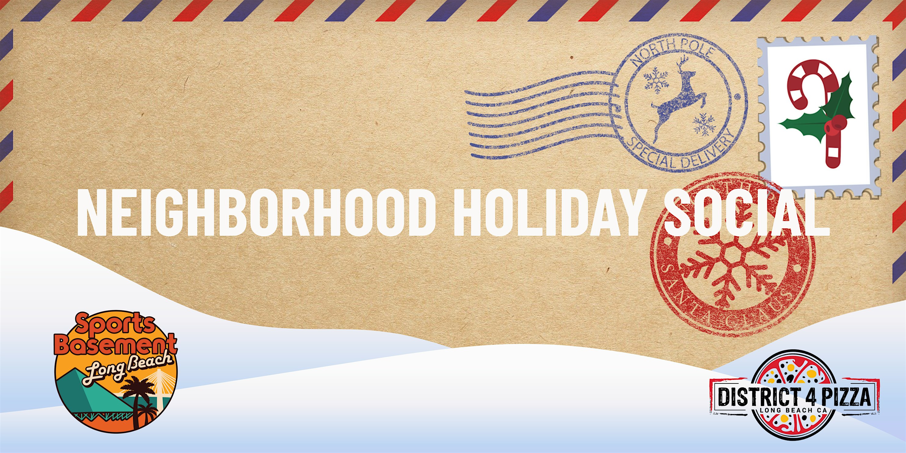 Sports Basement Neighborhood Holiday Social! at Sports Basement Long Beach – Long Beach, CA