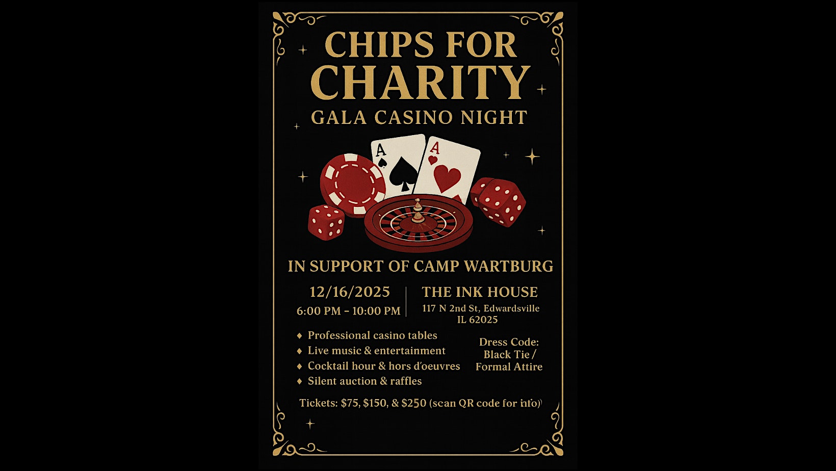 Chips for Charity at The Ink House – Edwardsville, IL