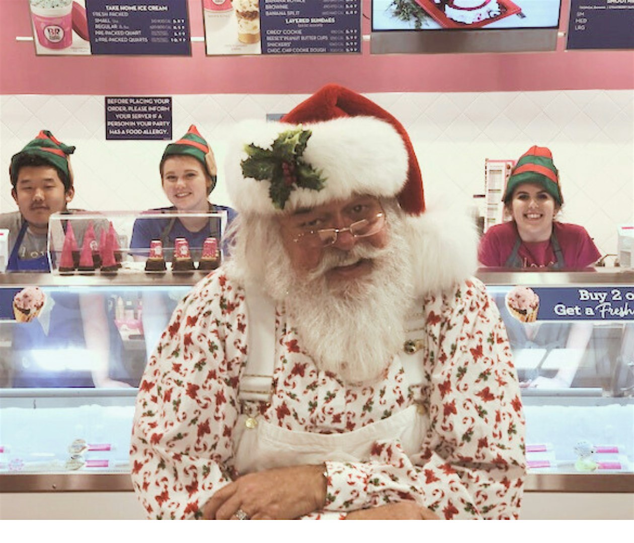 Sundaes with Santa at Baskin-Robbins – Gainesville, VA