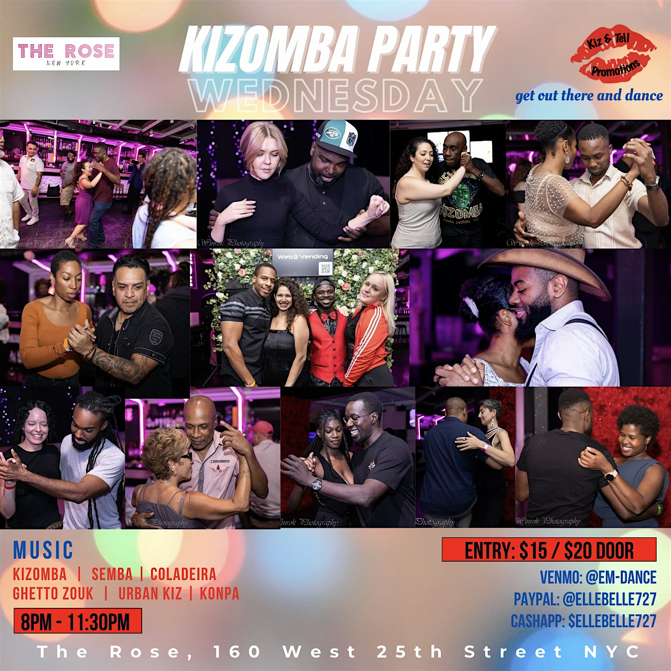 Kizomba Party NYC at 160 W 25th St – New York, NY