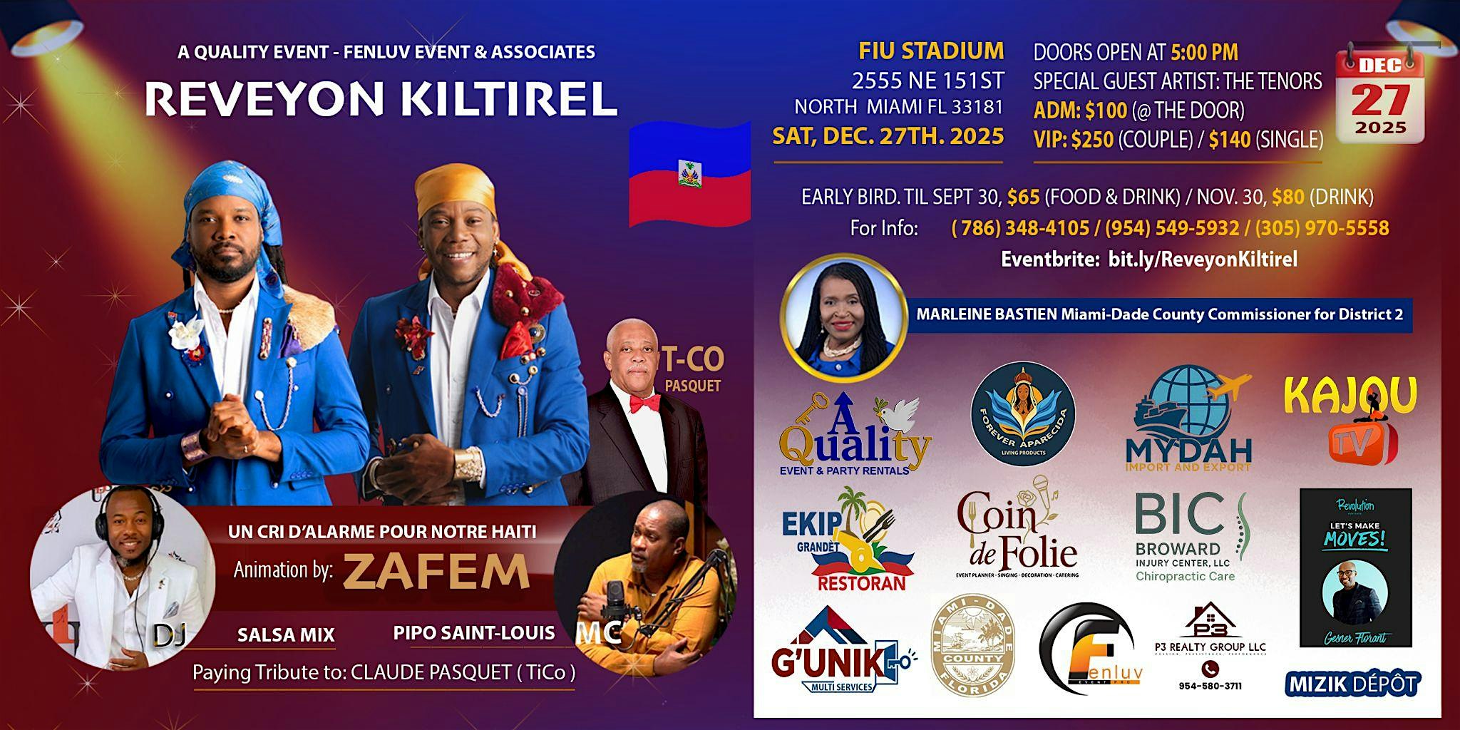 REVEYON KILTIREL at 2555 NE 151st St – North Miami Beach, FL